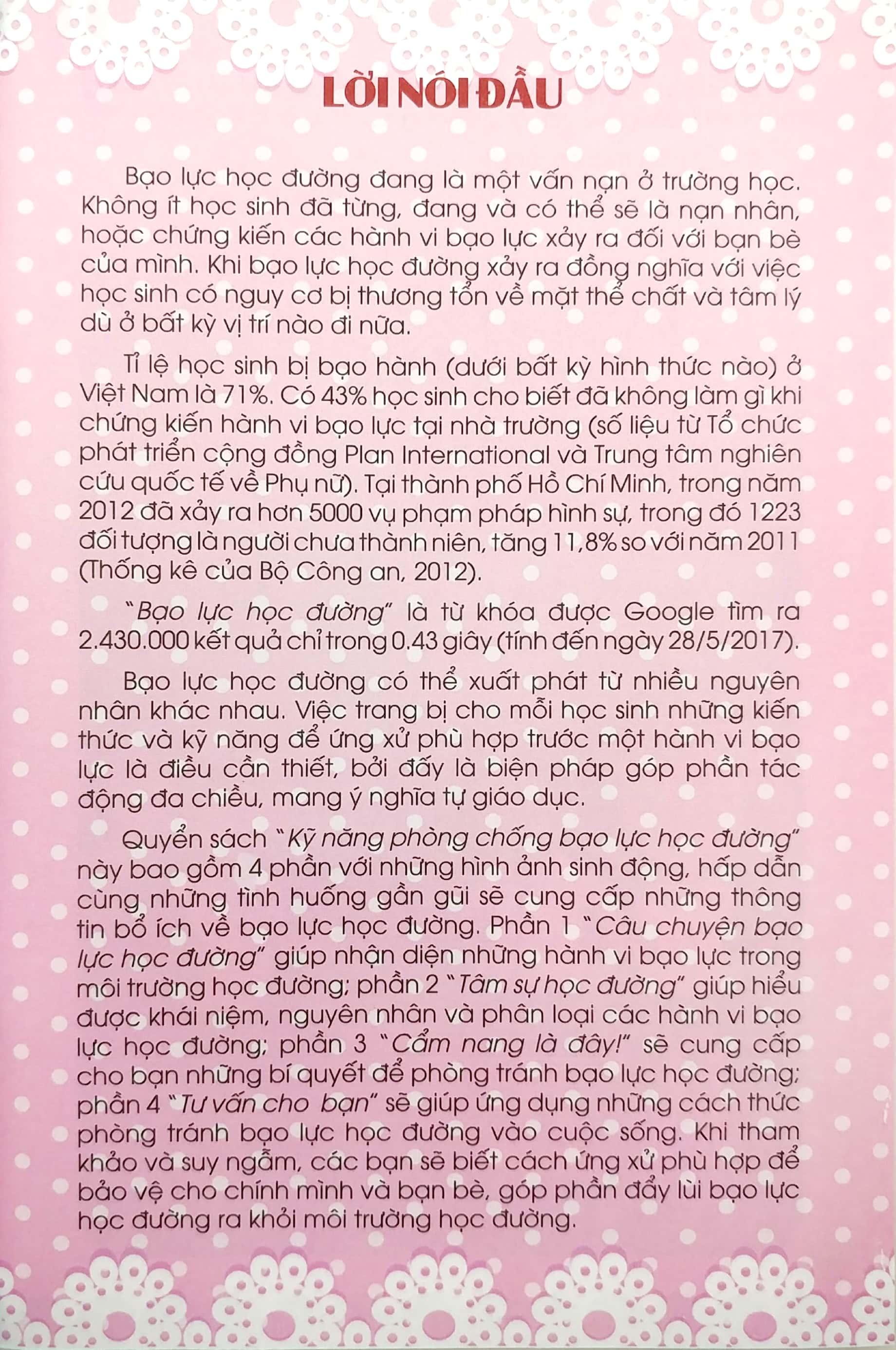 kỹ năng phòng chống bạo lực học đường