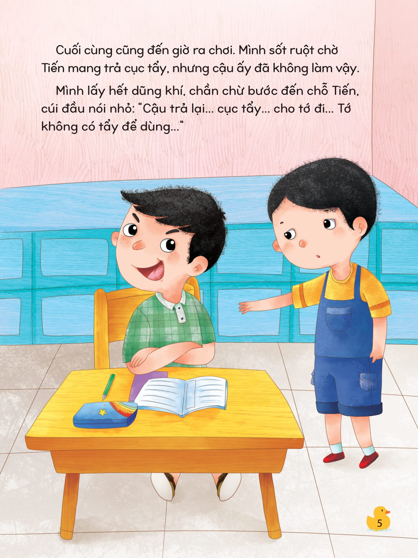 kỹ năng phòng tránh bắt nạt và bạo lực học đường - mình không thích bị trấn lột đồ