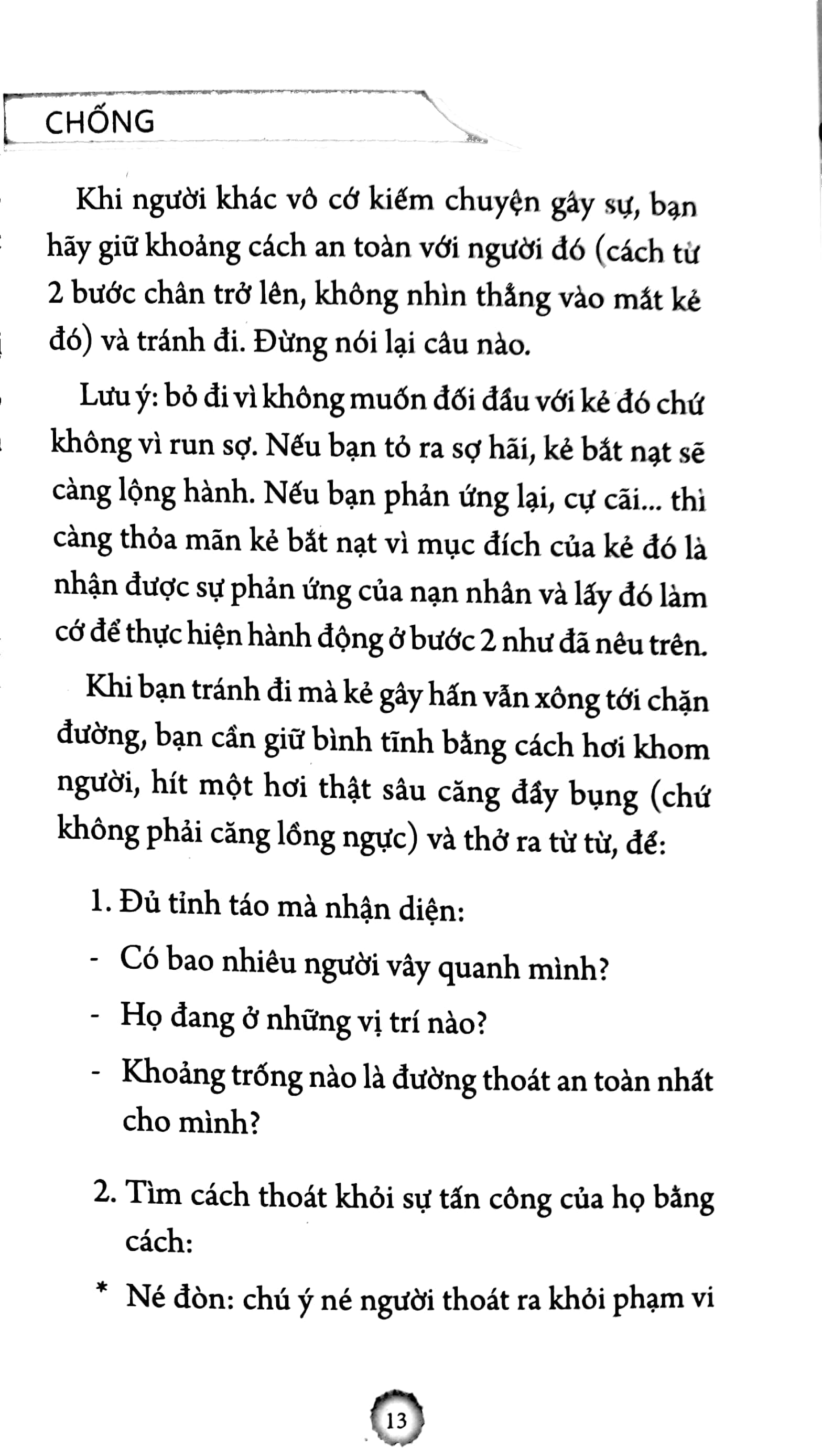kỹ năng phòng vệ dành cho học sinh (tái bản 2023)
