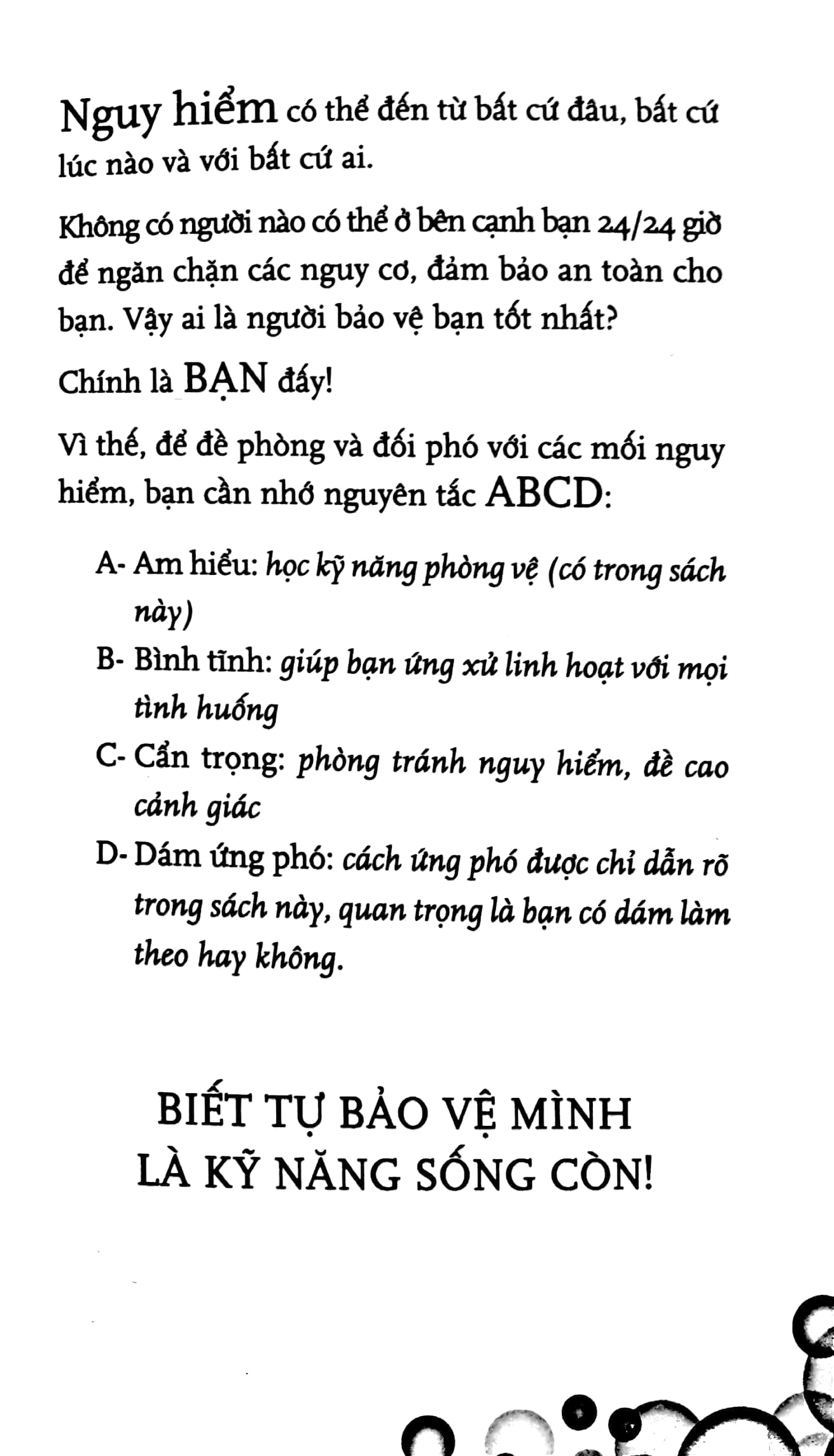 kỹ năng phòng vệ dành cho học sinh (tái bản 2023)