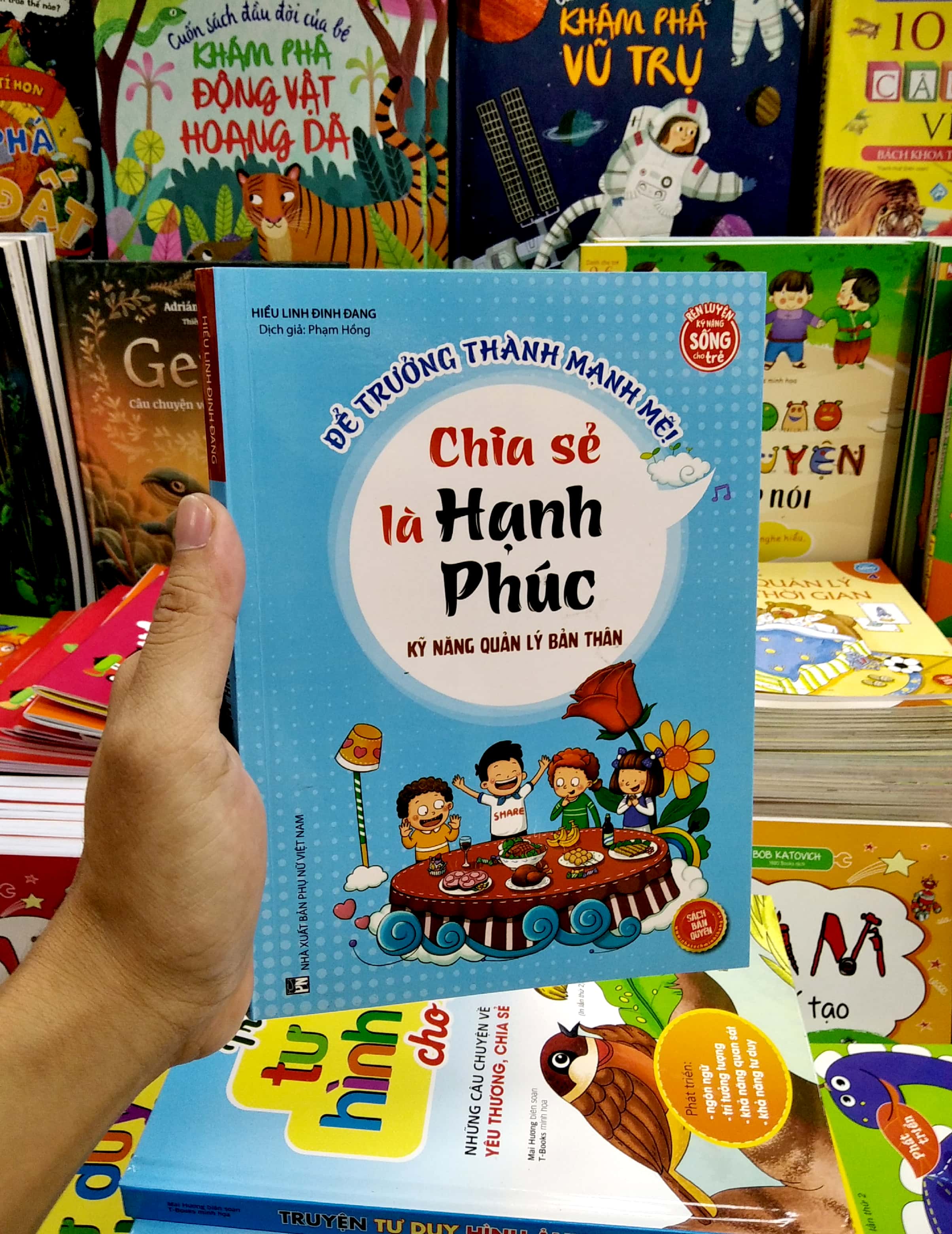 kỹ năng quản lý bản thân - chia sẻ là hạnh phúc