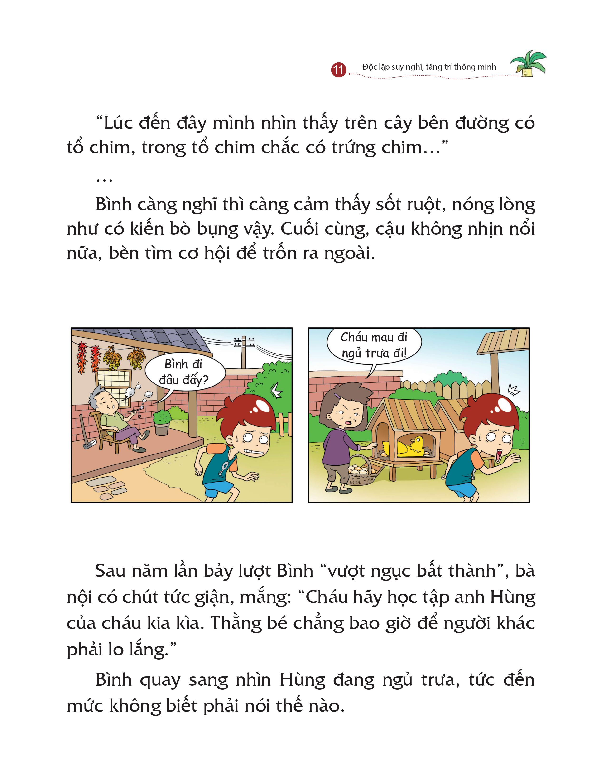 kỹ năng quản lý bản thân - độc lập suy nghĩ, tăng trí thông minh