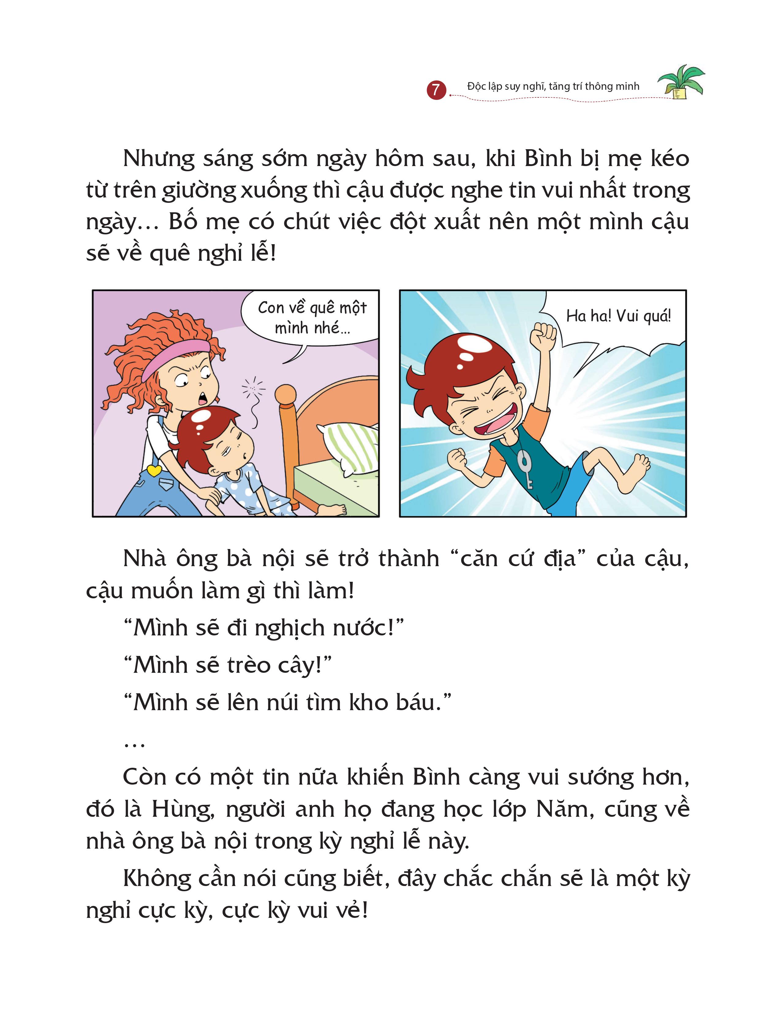 kỹ năng quản lý bản thân - độc lập suy nghĩ, tăng trí thông minh