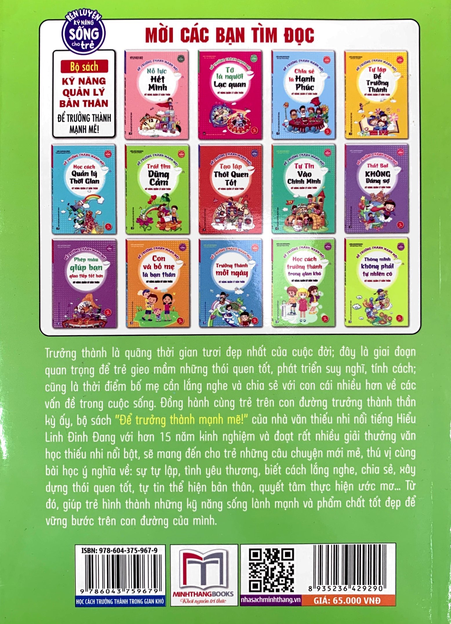 kỹ năng quản lý bản thân - học cách trưởng thành trong gian khó