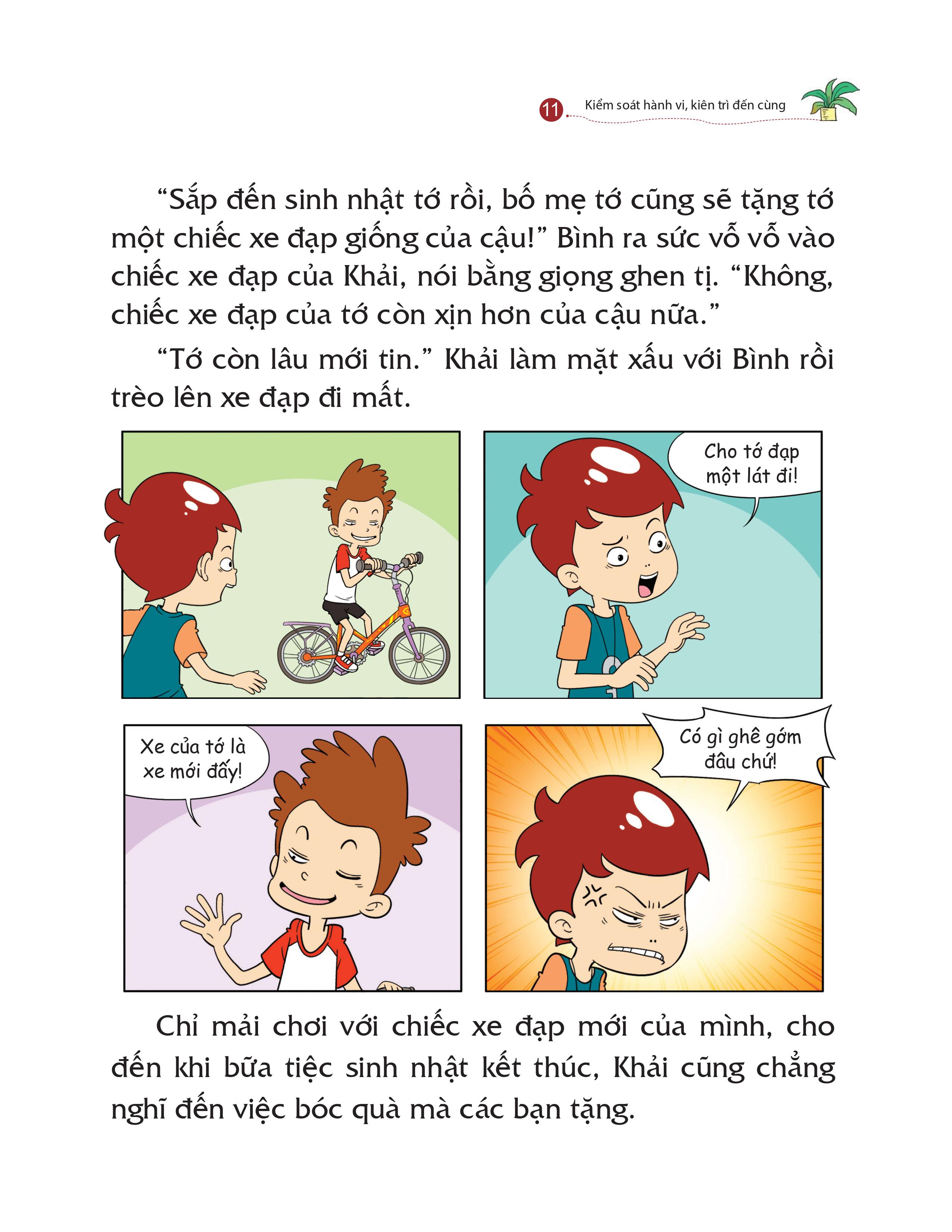 kỹ năng quản lý bản thân - kiểm soát hành vi, kiên trì đến cùng