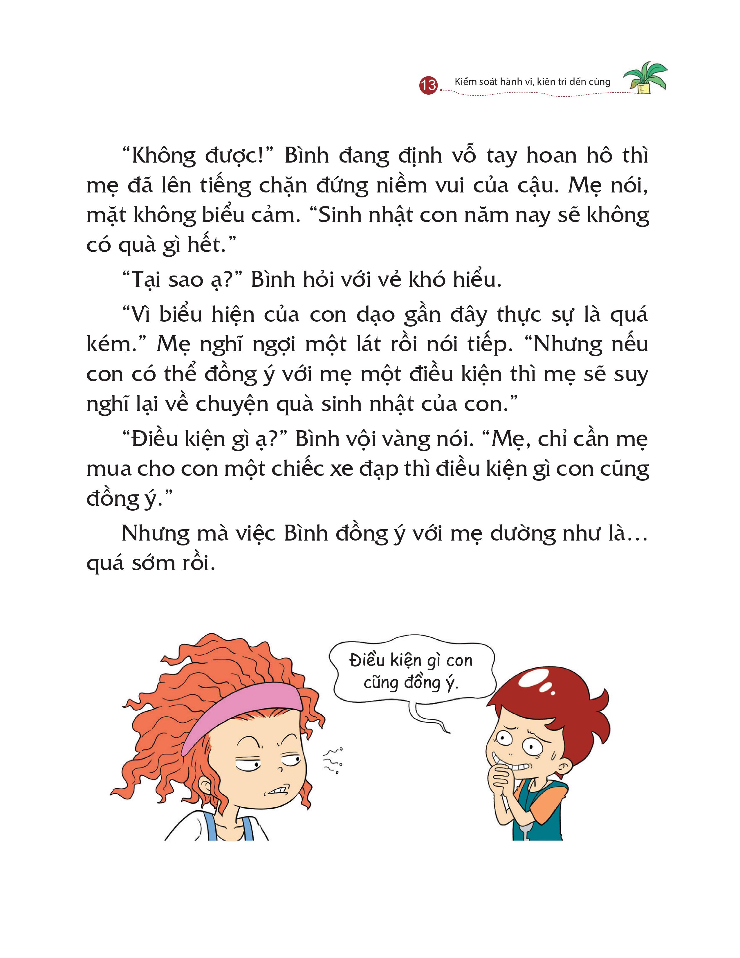 kỹ năng quản lý bản thân - kiểm soát hành vi, kiên trì đến cùng