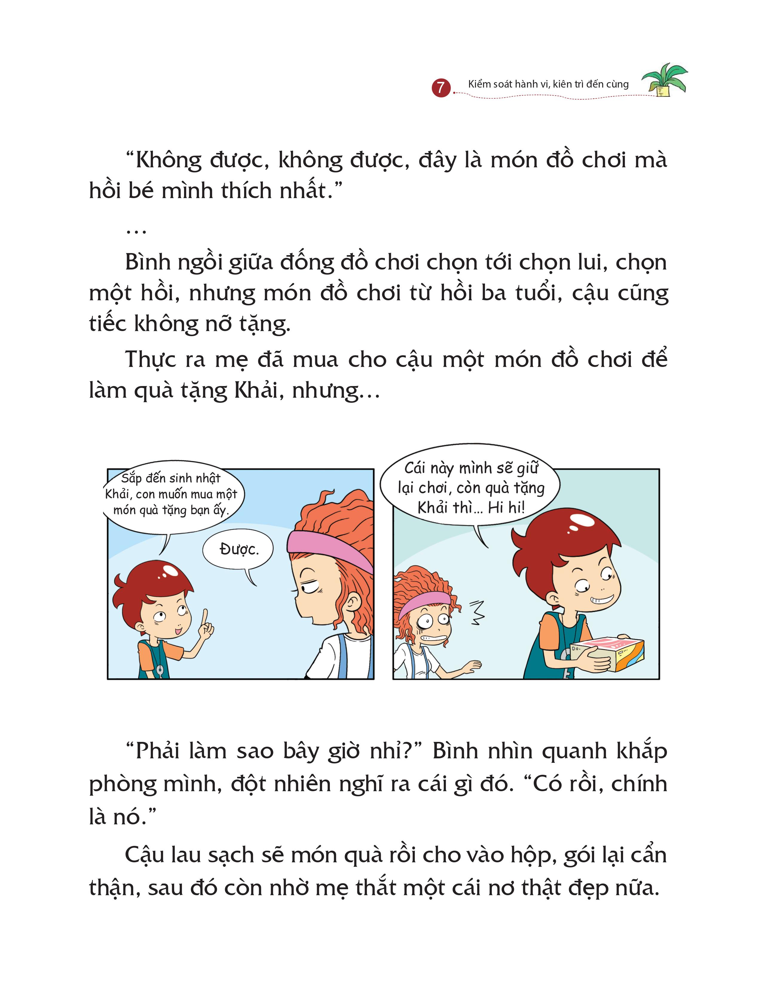 kỹ năng quản lý bản thân - kiểm soát hành vi, kiên trì đến cùng
