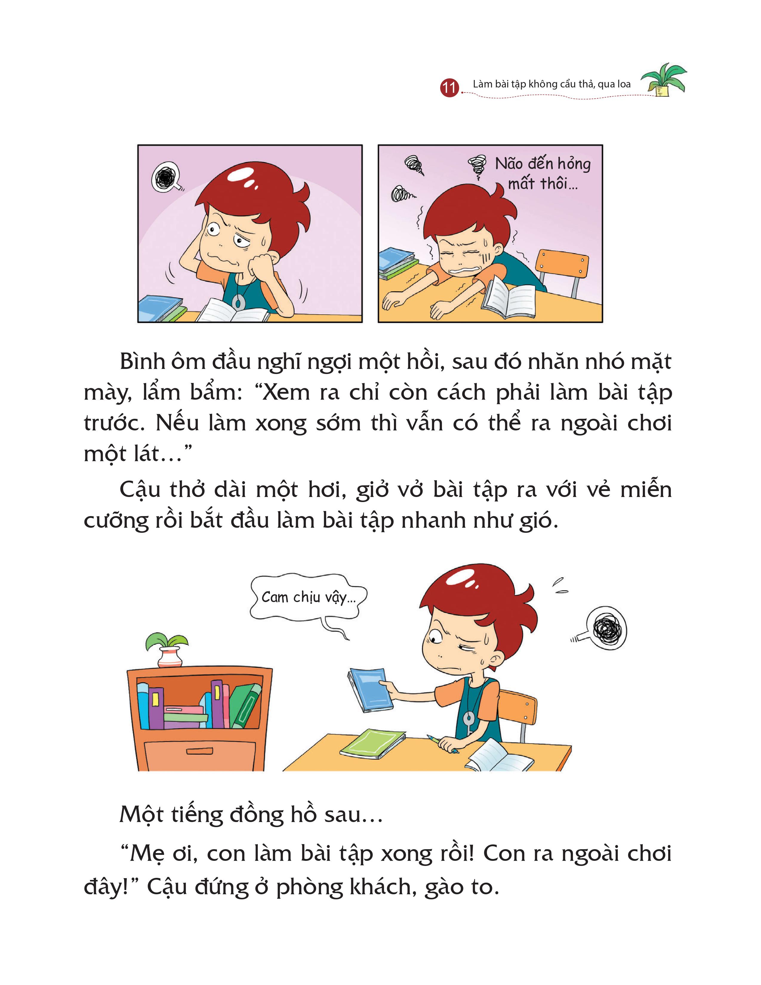 kỹ năng quản lý bản thân - làm bài tập không cẩu thả, qua loa