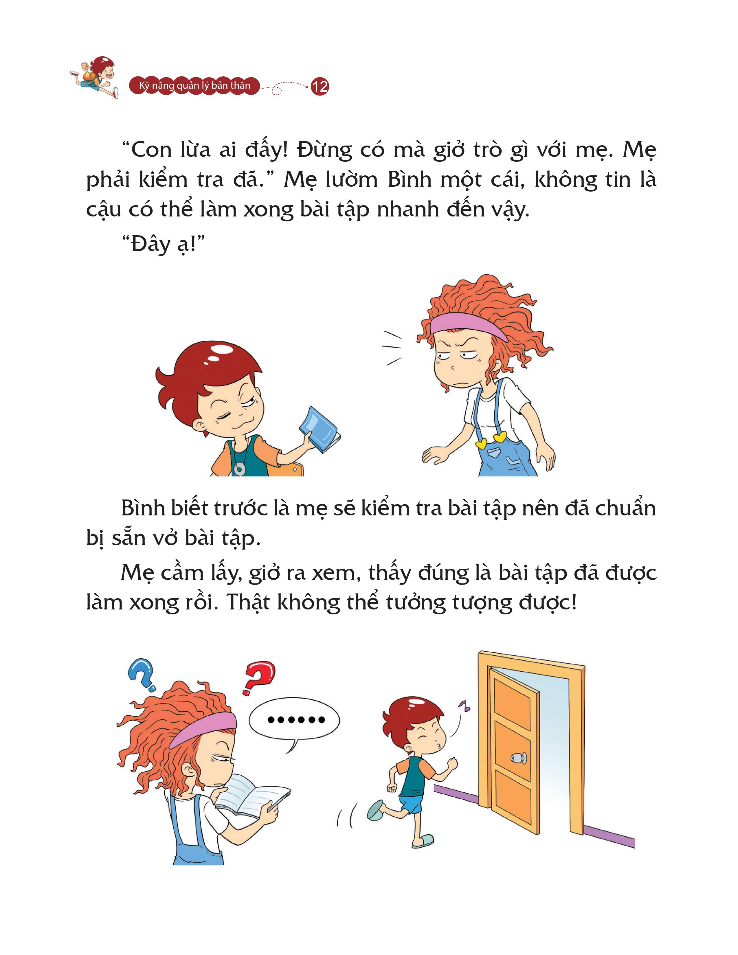 kỹ năng quản lý bản thân - làm bài tập không cẩu thả, qua loa