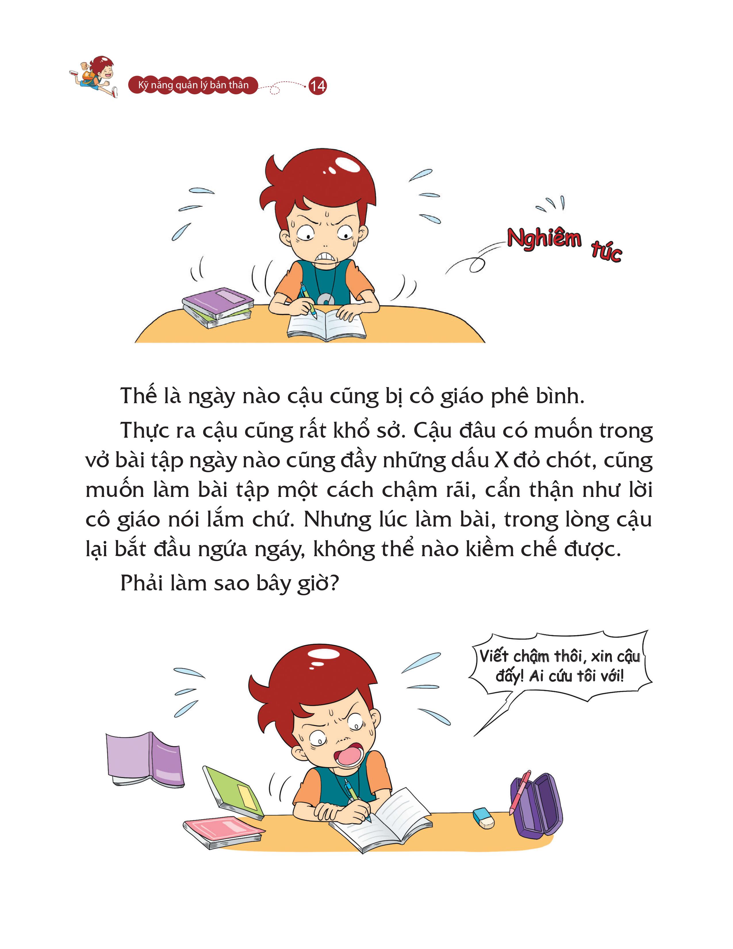 kỹ năng quản lý bản thân - làm bài tập không cẩu thả, qua loa