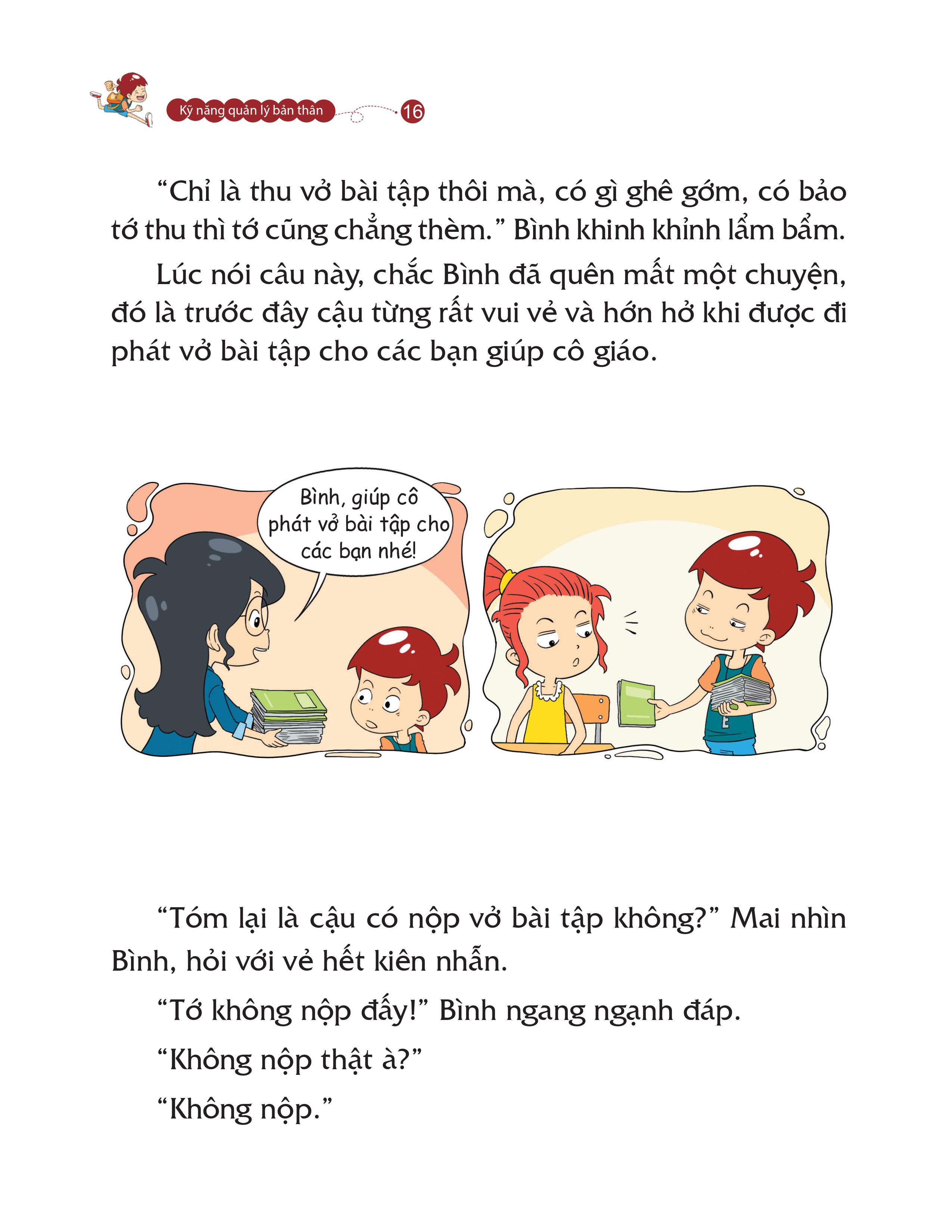 kỹ năng quản lý bản thân - làm bài tập không cẩu thả, qua loa