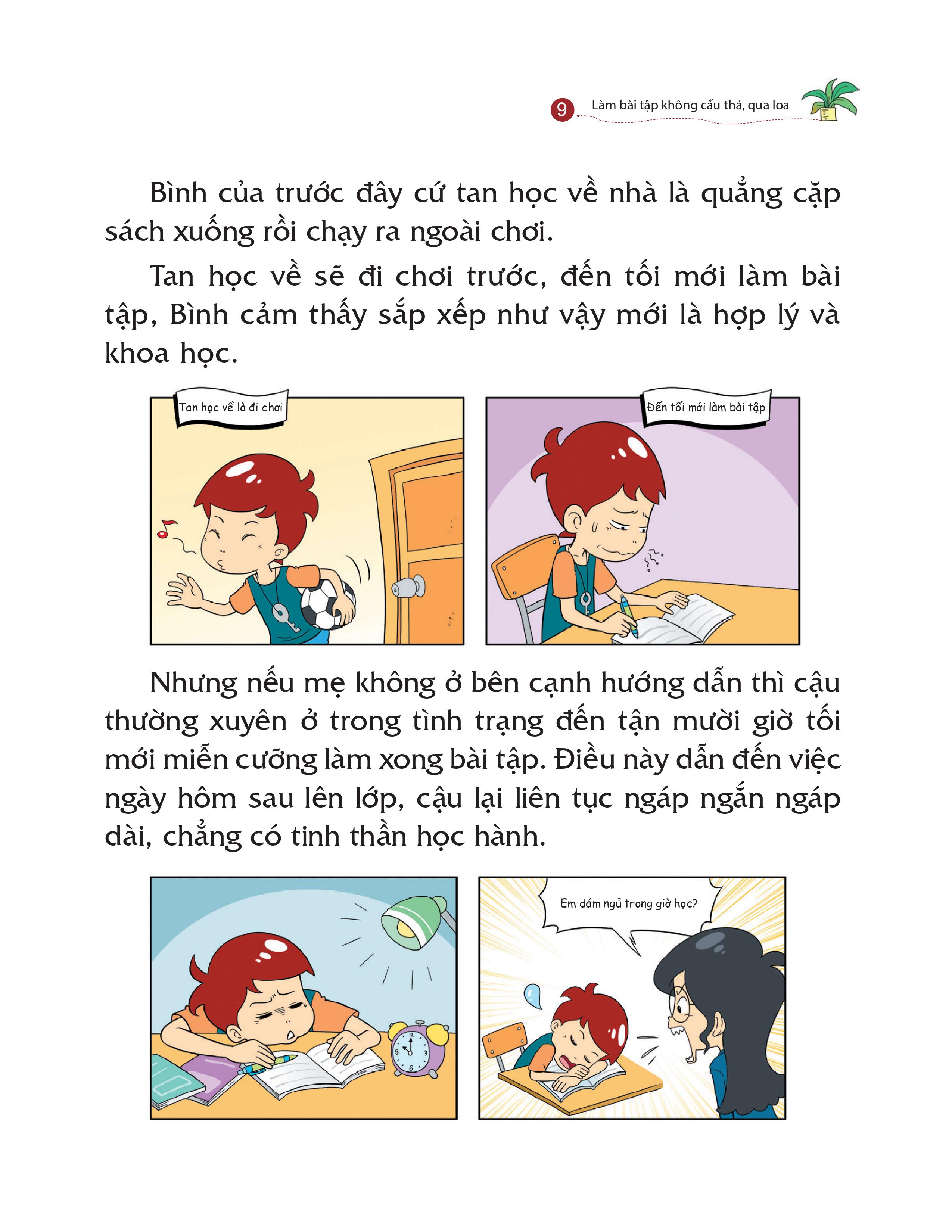 kỹ năng quản lý bản thân - làm bài tập không cẩu thả, qua loa