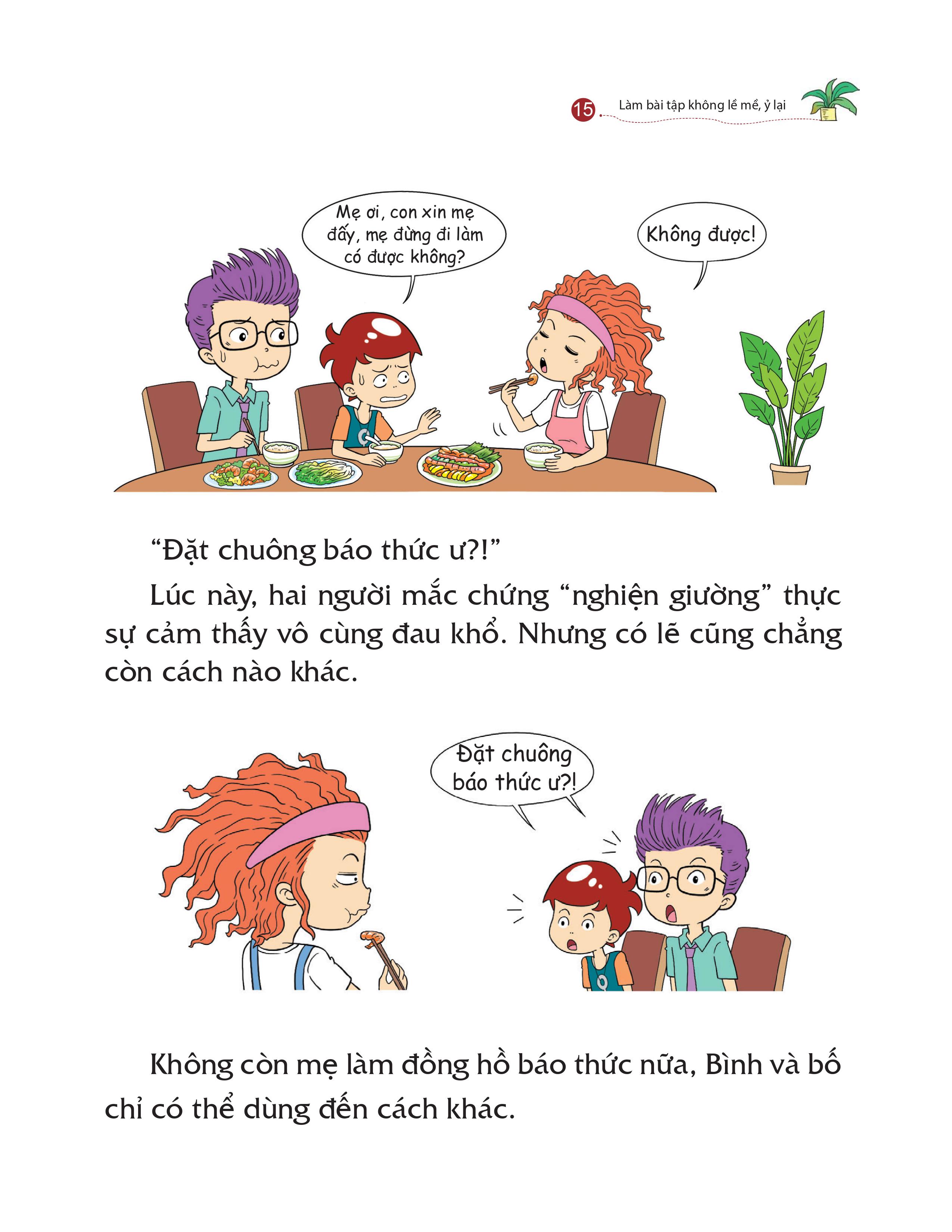 kỹ năng quản lý bản thân - làm bài tập không lề mề, ỷ lại