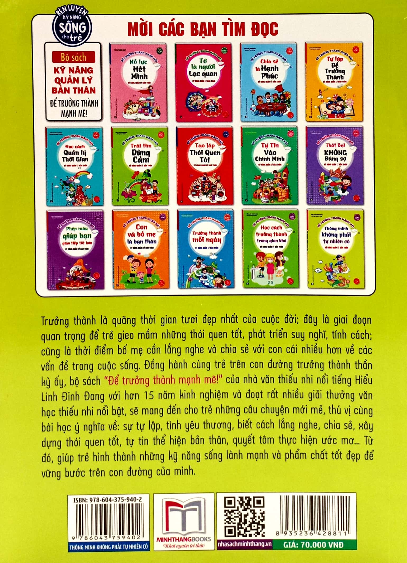 kỹ năng quản lý bản thân - thông minh không phải tự nhiên có