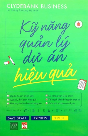 kỹ năng quản lý dự án hiệu quả