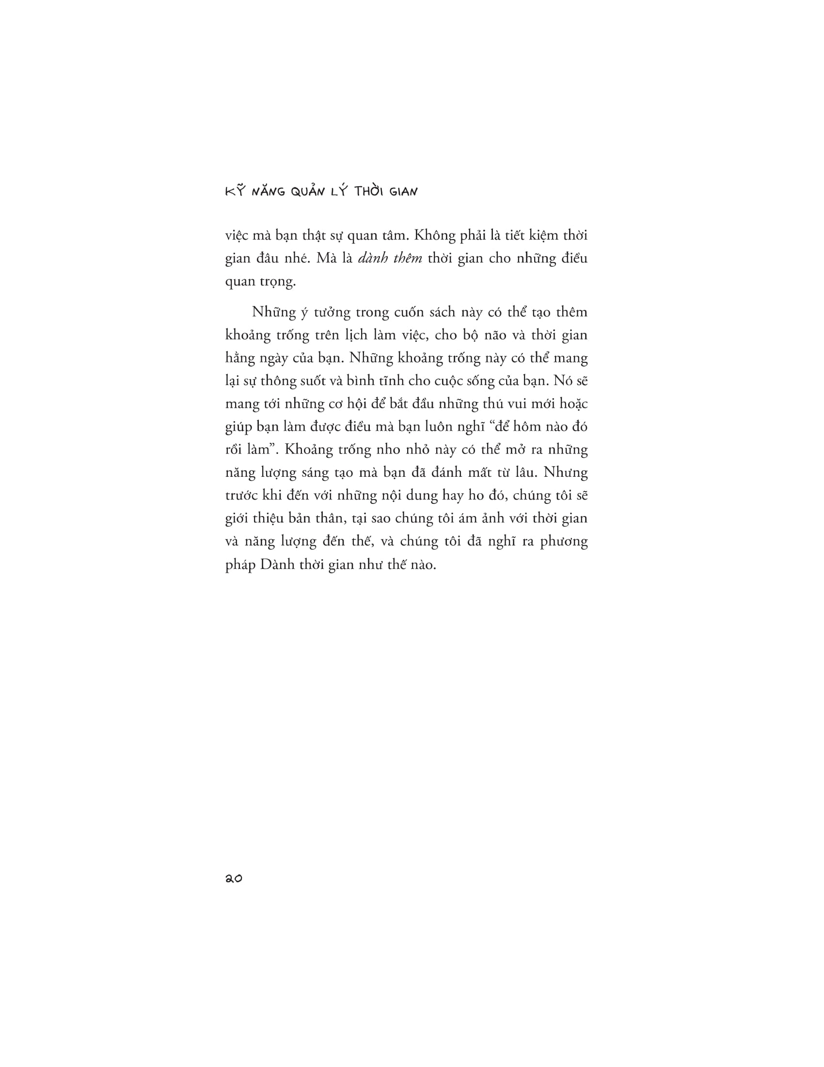 kỹ năng quản lý thời gian