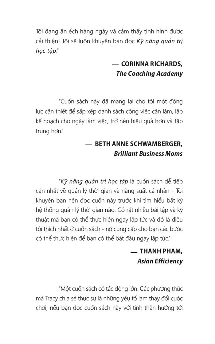 kỹ năng quản trị học tập - dành cho học sinh và sinh viên