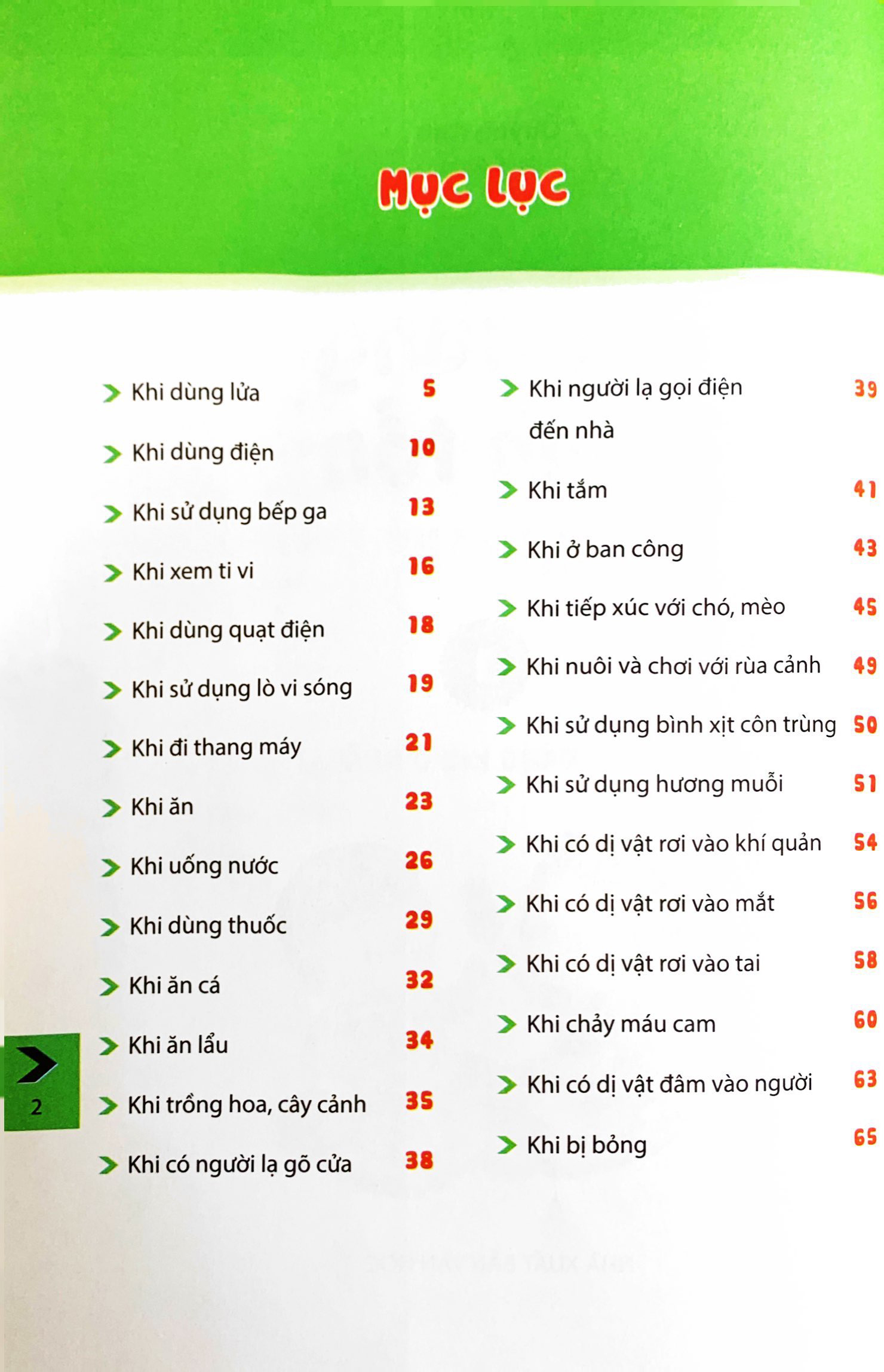 kỹ năng sinh tồn cho trẻ - kỹ năng khi ở nhà