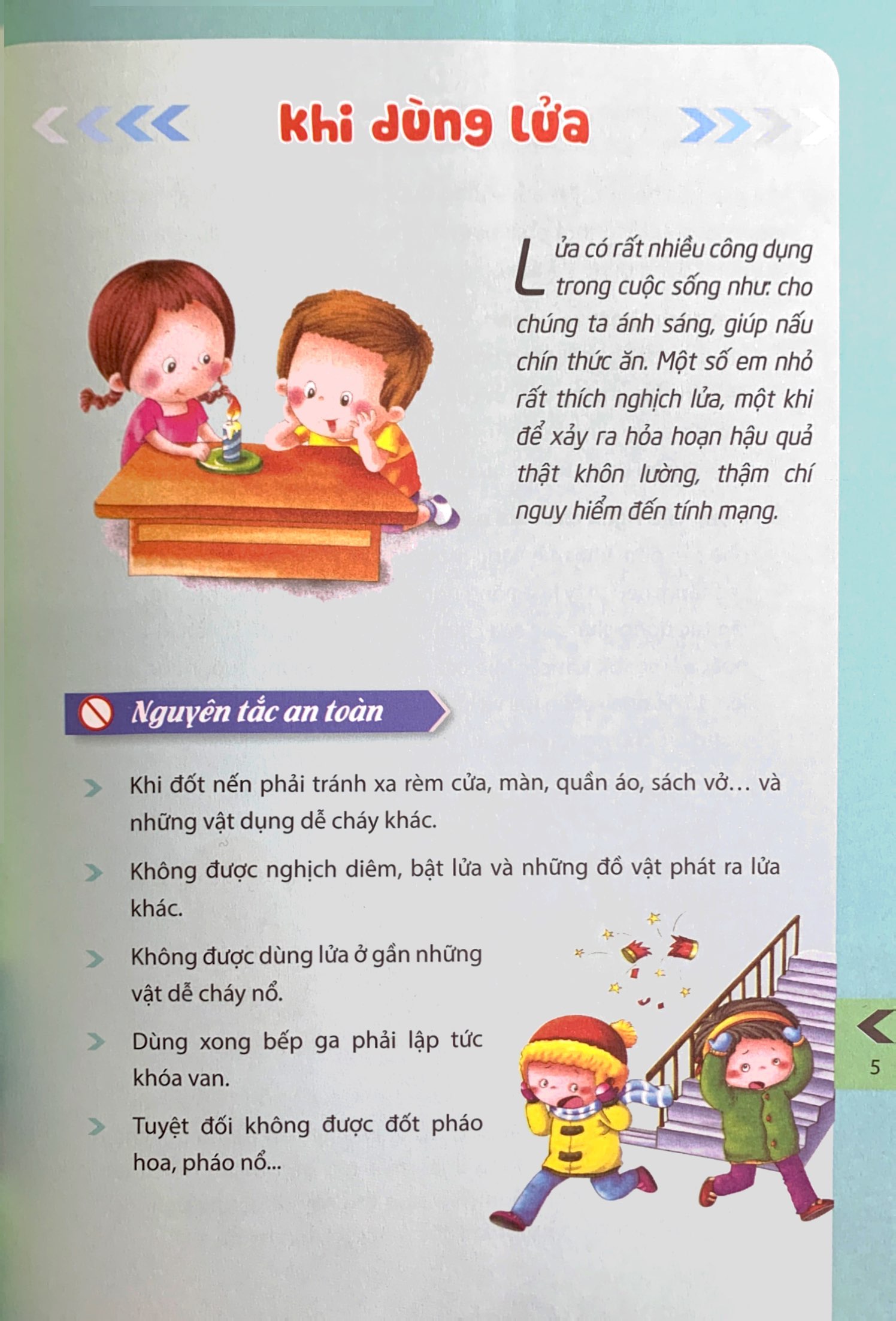 kỹ năng sinh tồn cho trẻ - kỹ năng khi ở nhà