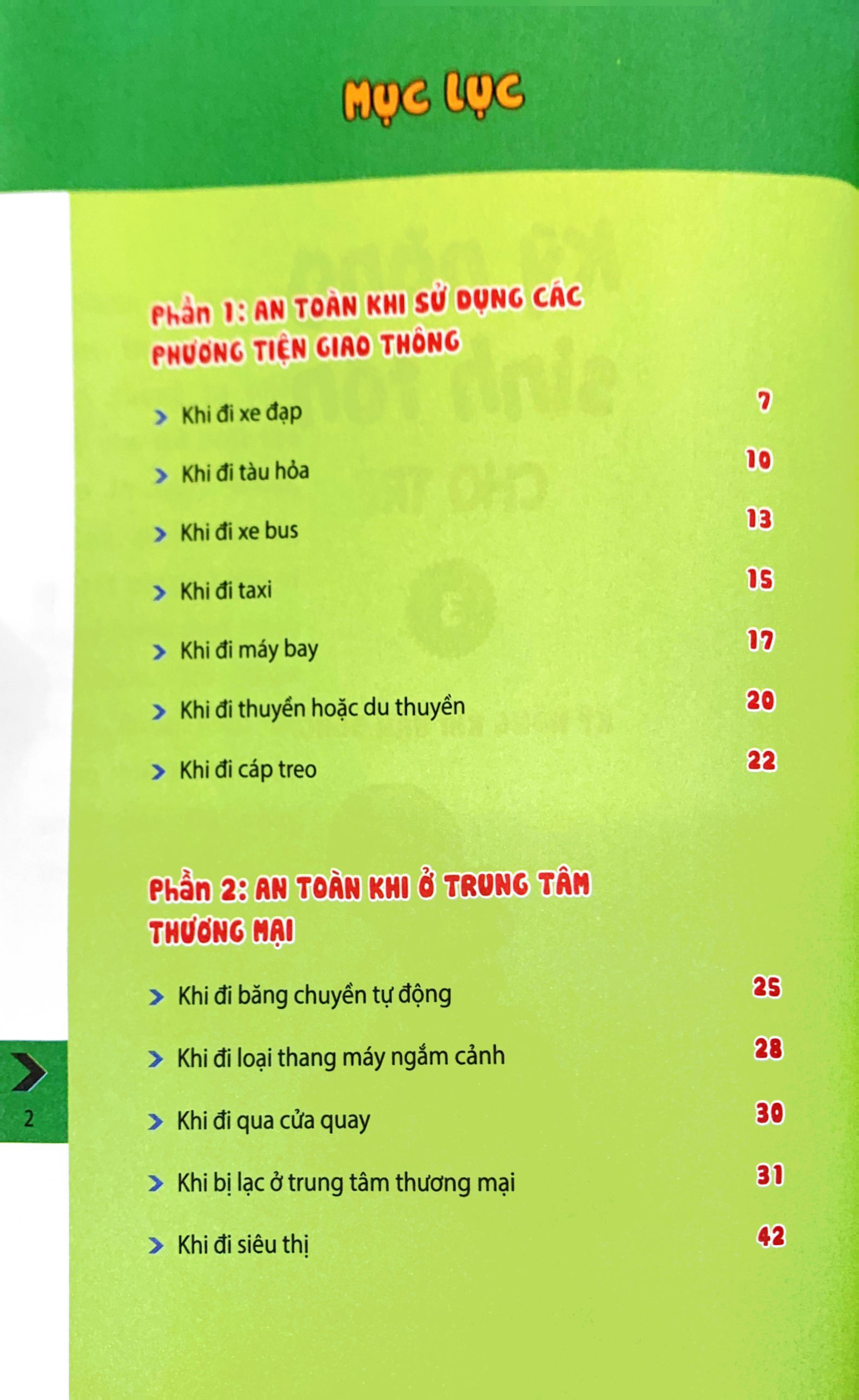 kỹ năng sinh tồn cho trẻ - kỹ năng khi vận động