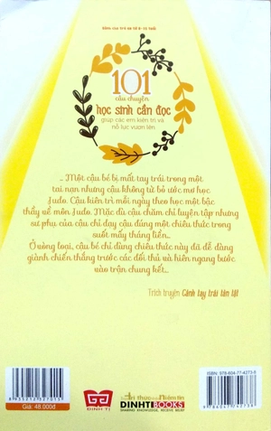 kỹ năng sống - 101 câu chuyện học sinh cần đọc giúp các em kiên trì và nỗ lực vươn lên