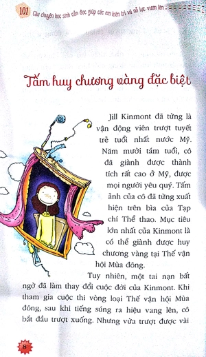 kỹ năng sống - 101 câu chuyện học sinh cần đọc giúp các em kiên trì và nỗ lực vươn lên