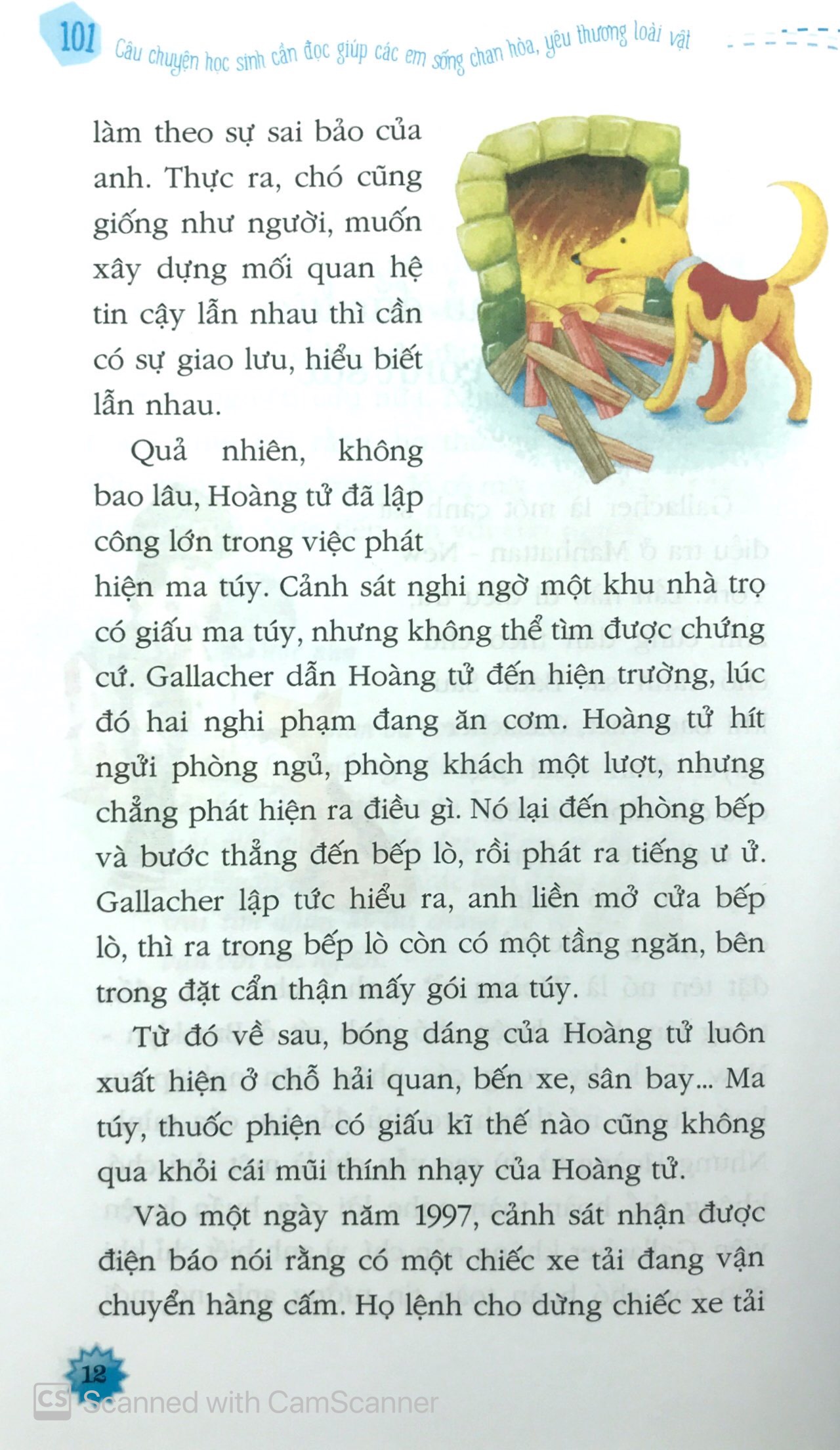 kỹ năng sống - 101 câu chuyện học sinh cần đọc giúp các em sống chan hòa, yêu thương loài vật