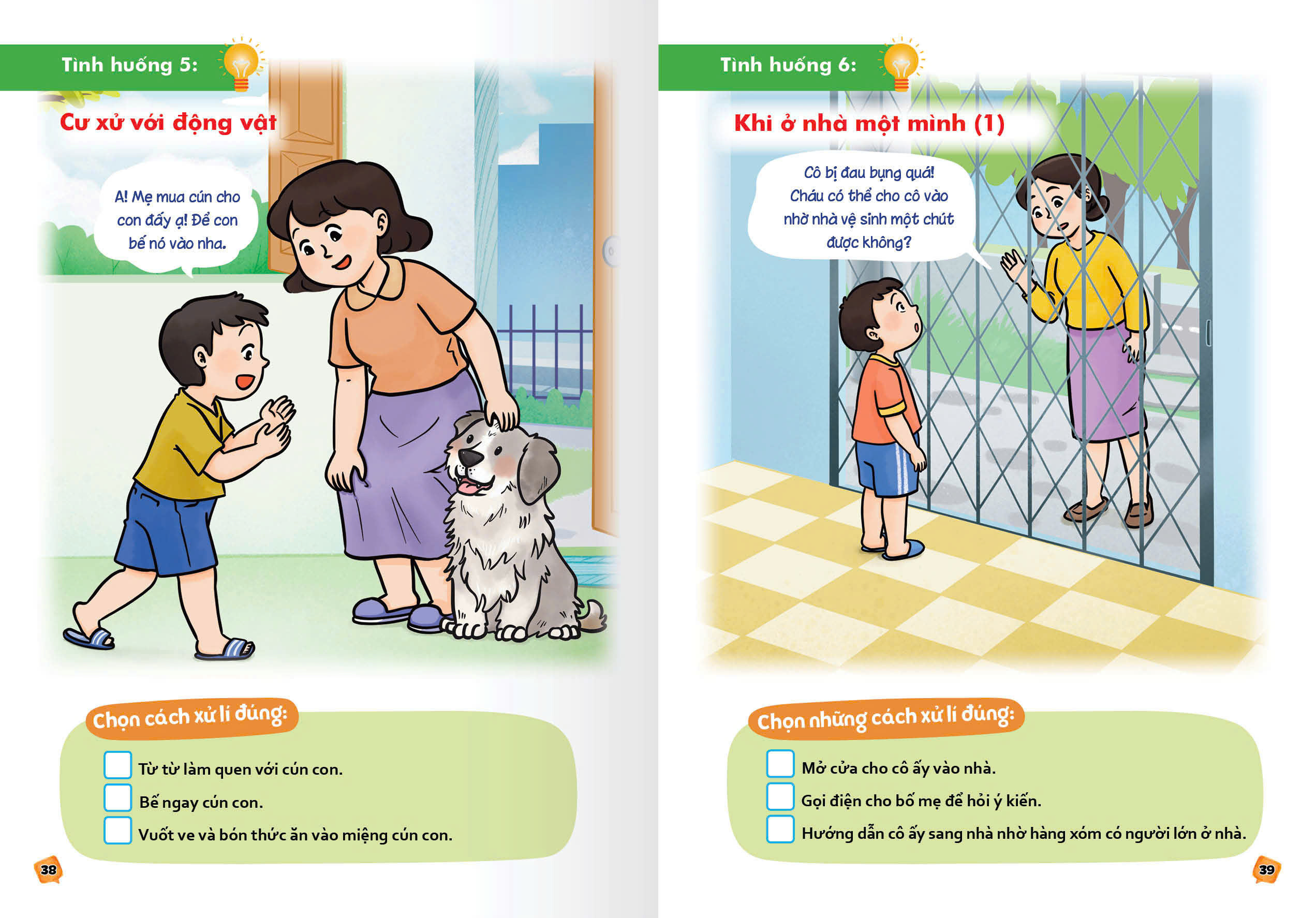 Ky Nang Song An Toan - Cac Quy Tac An Toan Khi Tre O Nha - Tinh Huong Va Cach Xu Ly