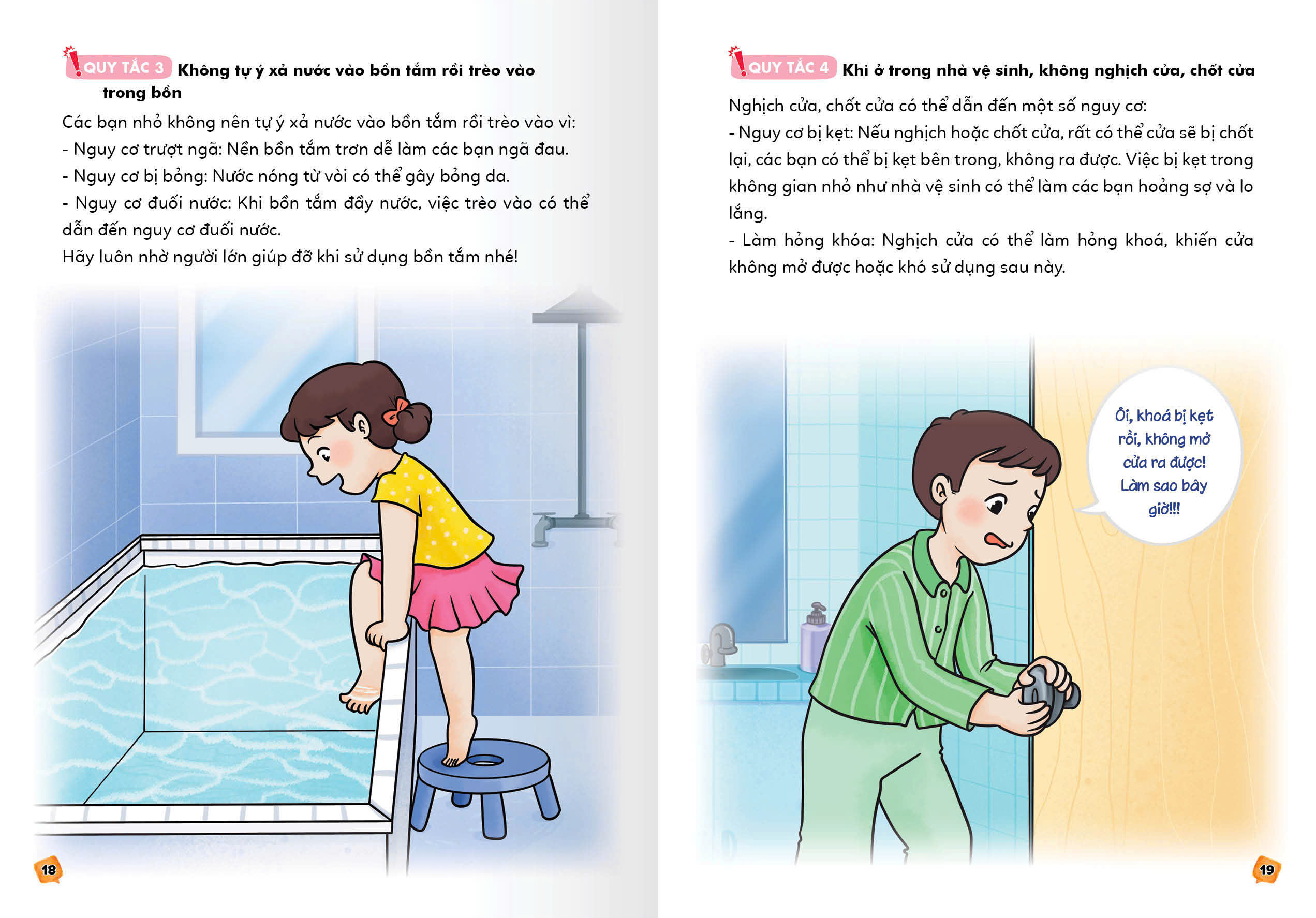 Ky Nang Song An Toan - Cac Quy Tac An Toan Khi Tre O Nha - Tinh Huong Va Cach Xu Ly