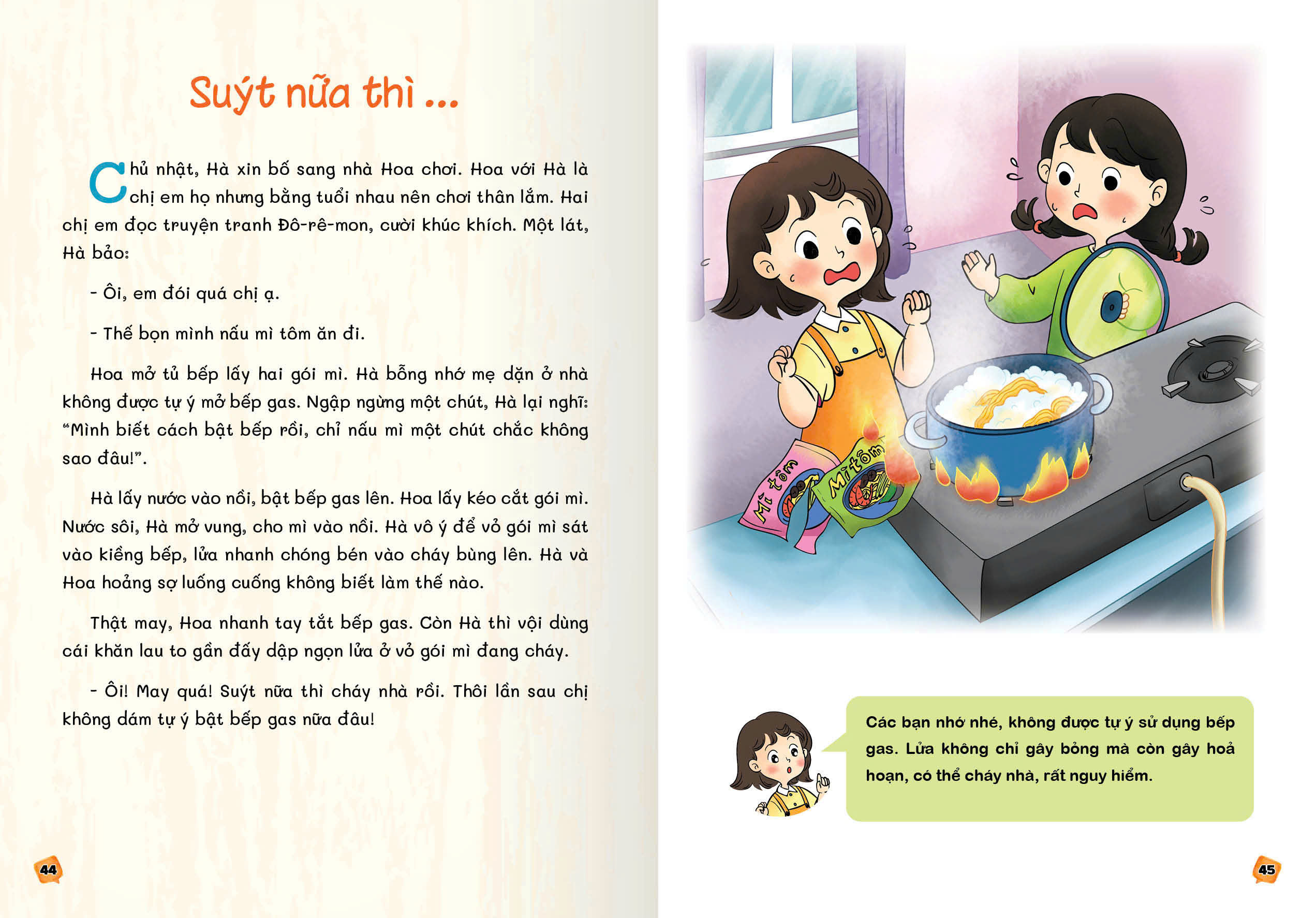 Ky Nang Song An Toan - Cac Quy Tac An Toan Khi Tre O Nha - Tinh Huong Va Cach Xu Ly