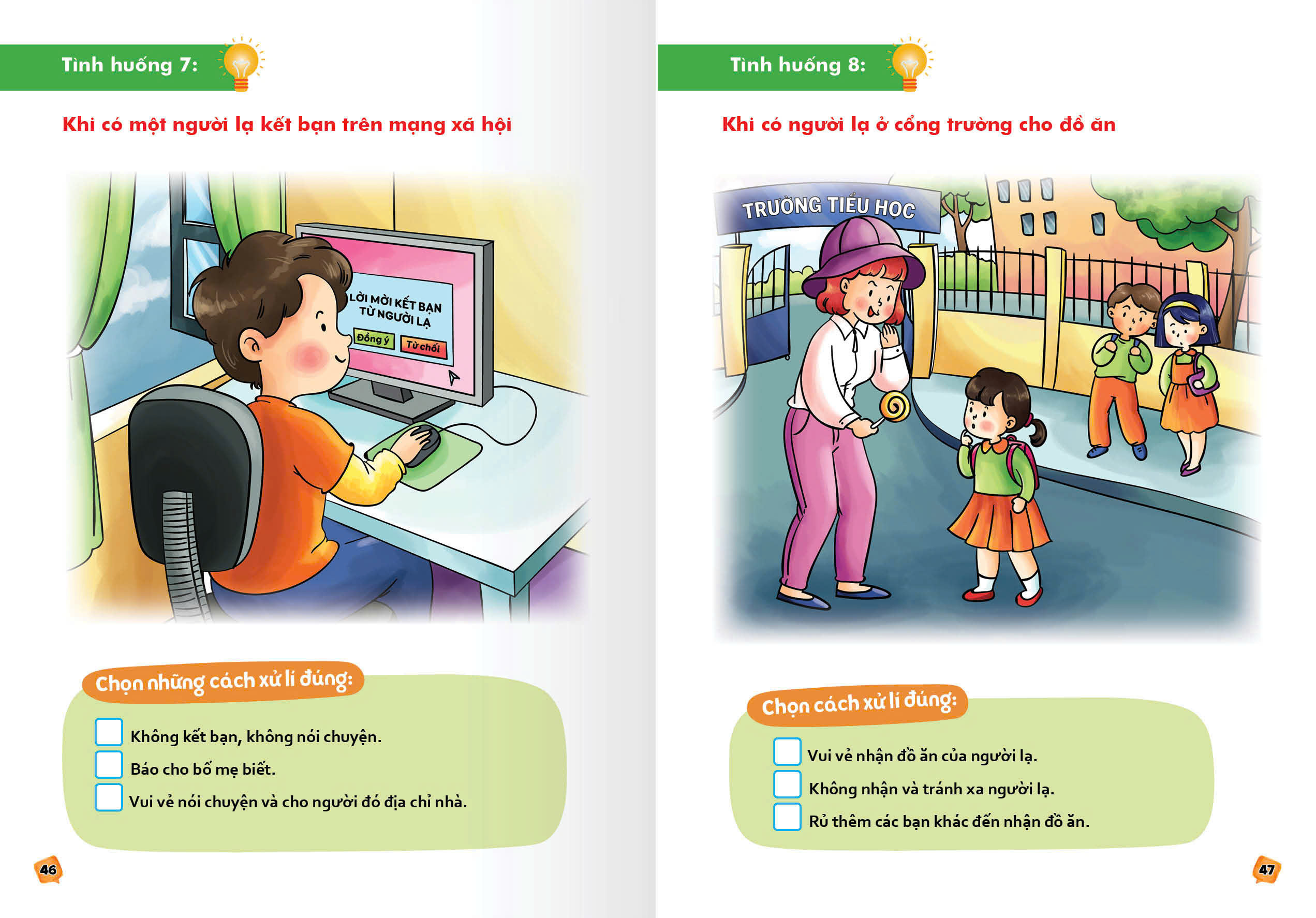 Ky Nang Song An Toan - Cac Quy Tac An Toan Khi Tre O Noi Cong Cong - Tinh Huong Va Cach Xu Ly