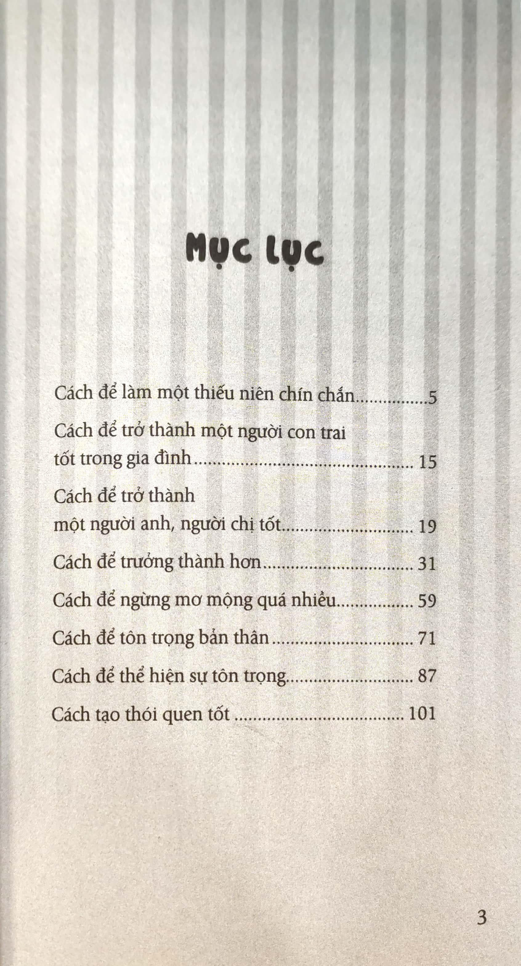 kỹ năng sống - cách để trở thành con ngoan