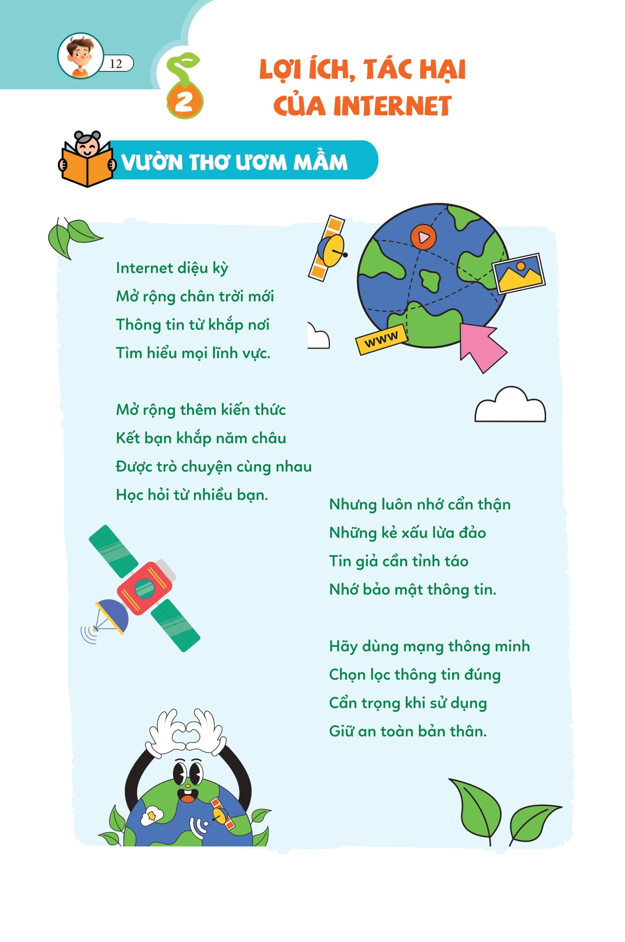 Ky Nang Song Cho Tre Tieu Hoc - Bao Bao Hoc Cach An Toan Tren Mang