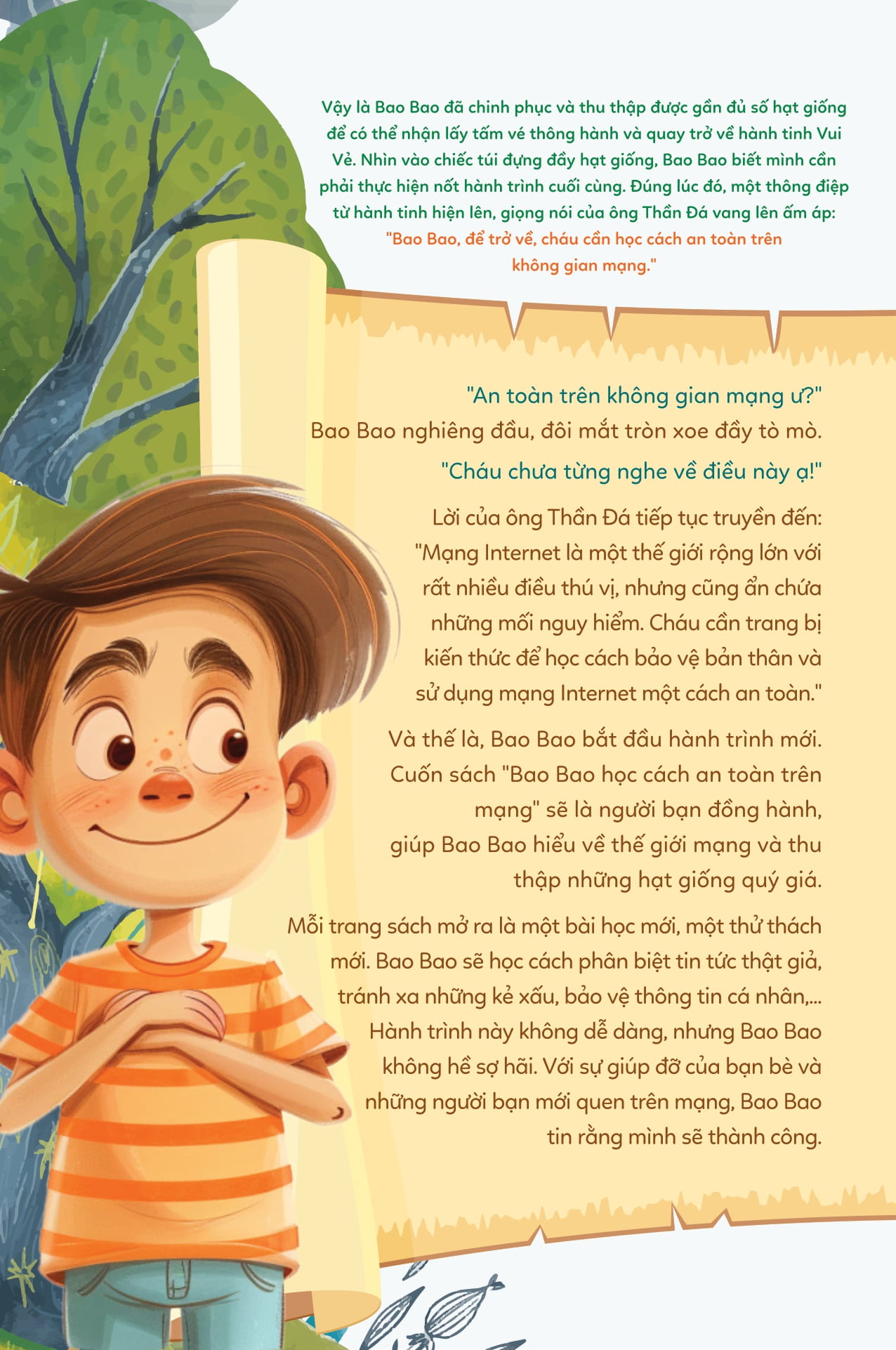 Ky Nang Song Cho Tre Tieu Hoc - Bao Bao Hoc Cach An Toan Tren Mang