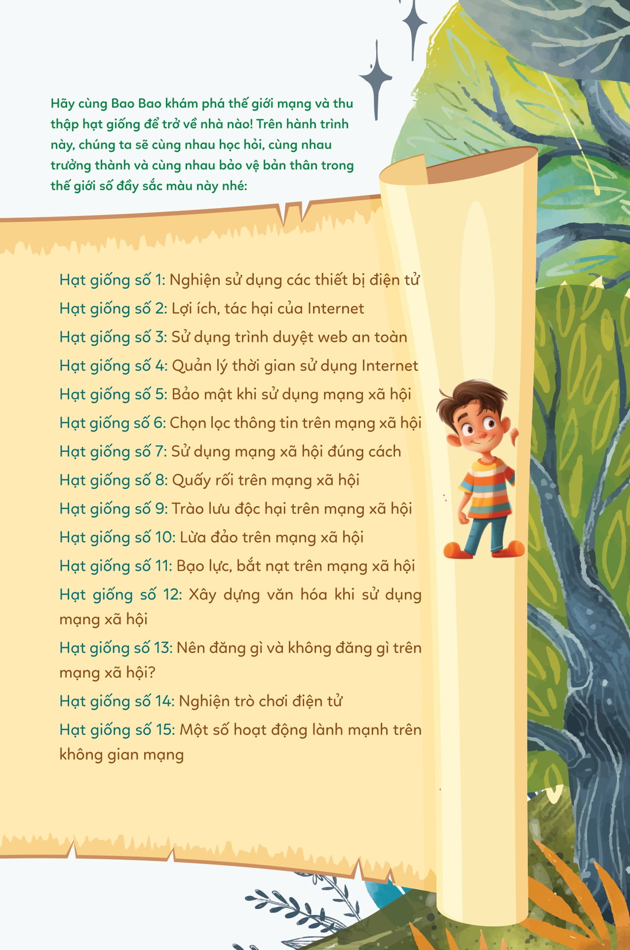 Ky Nang Song Cho Tre Tieu Hoc - Bao Bao Hoc Cach An Toan Tren Mang