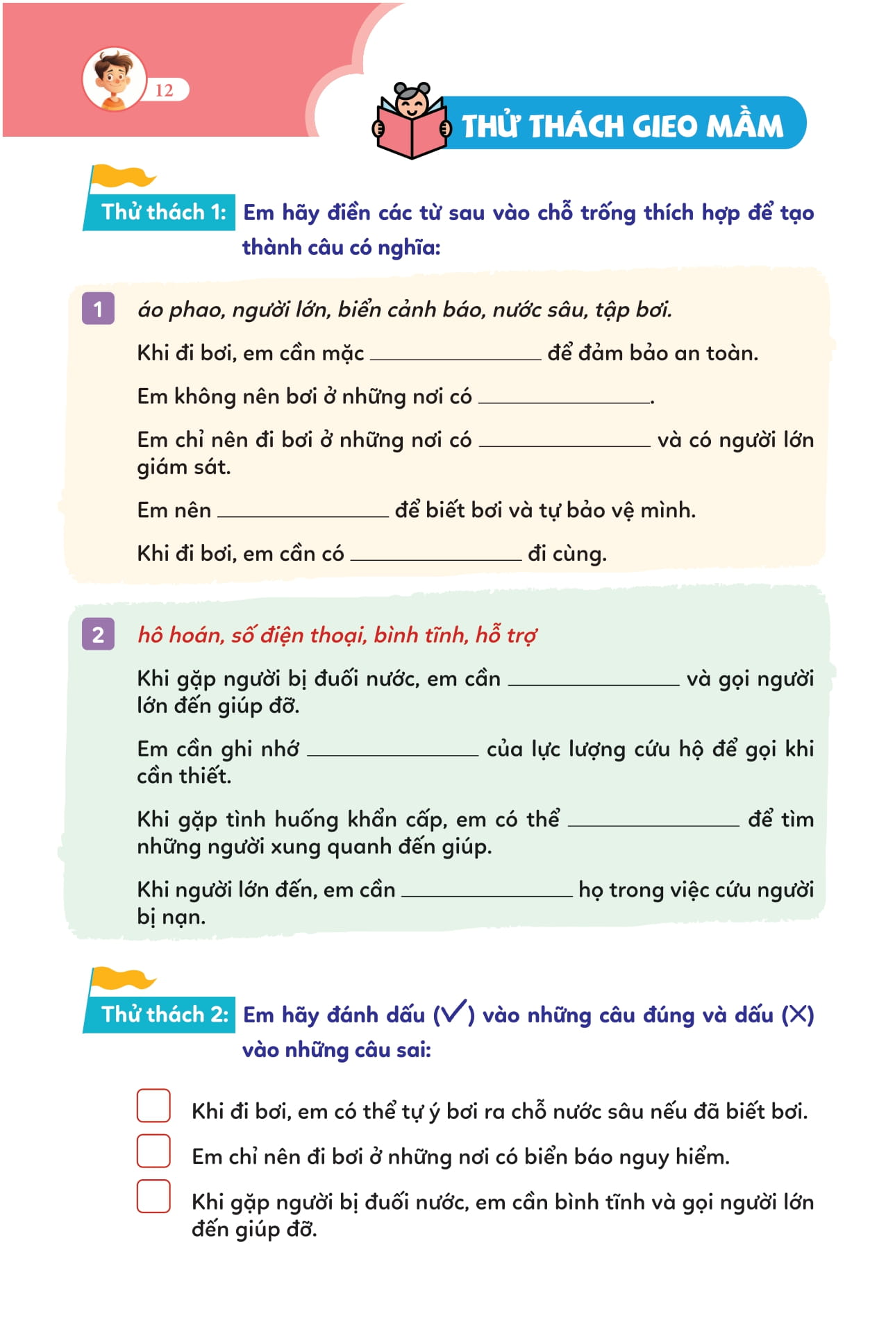 Ky Nang Song Cho Tre Tieu Hoc - Bao Bao Va Nhung Ky Nang An Toan