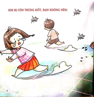 kỹ năng sống cho trẻ - xử lý khi bị côn trùng đốt