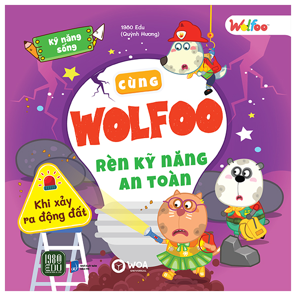 kỹ năng sống - cùng wolfoo rèn kỹ năng an toàn - khi đi xảy ra động đất