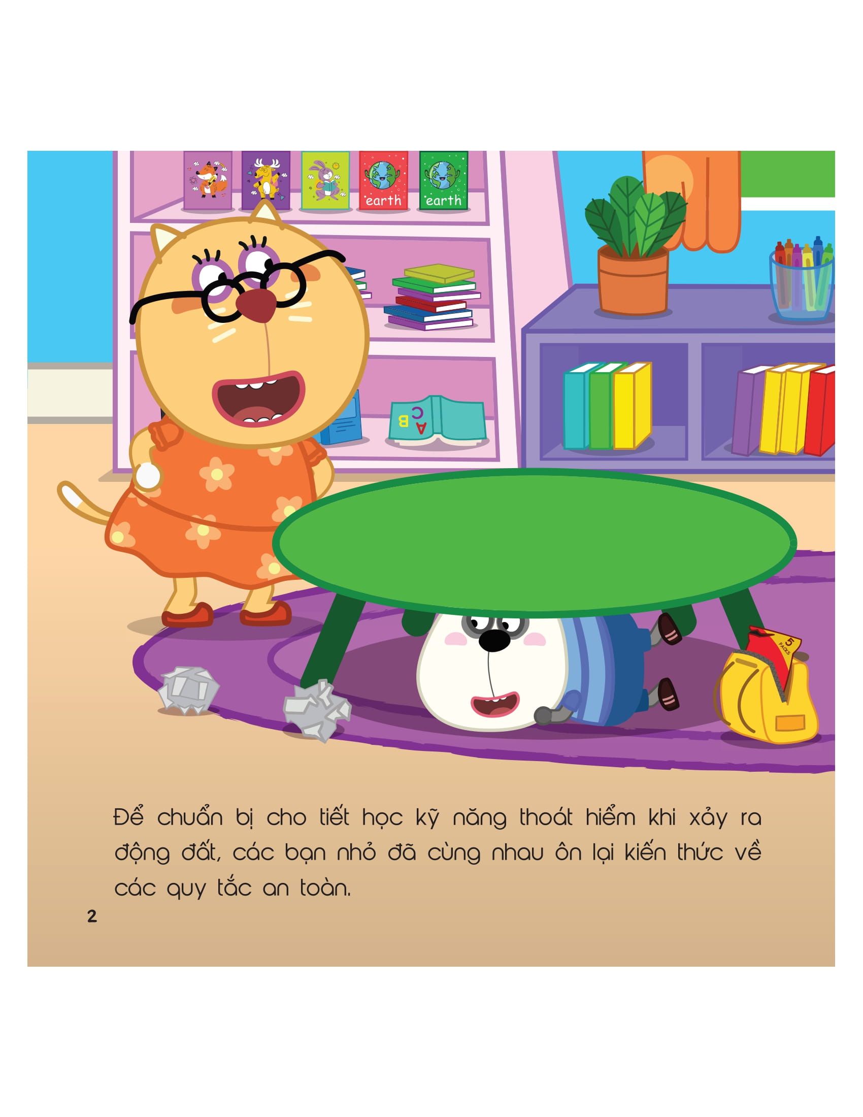 kỹ năng sống - cùng wolfoo rèn kỹ năng an toàn - khi đi xảy ra động đất