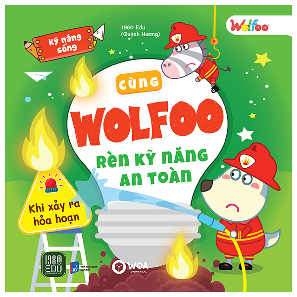 kỹ năng sống - cùng wolfoo rèn kỹ năng an toàn - khi xảy ra hỏa hoạn