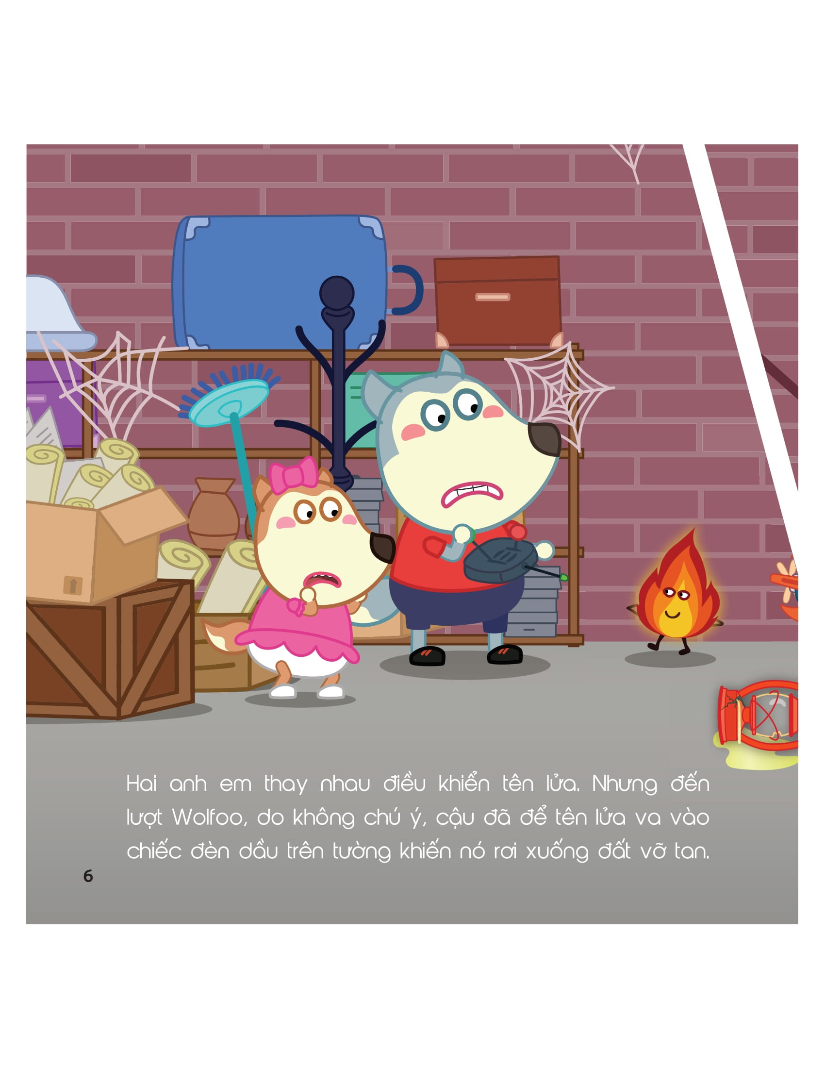 kỹ năng sống - cùng wolfoo rèn kỹ năng an toàn - khi xảy ra hỏa hoạn