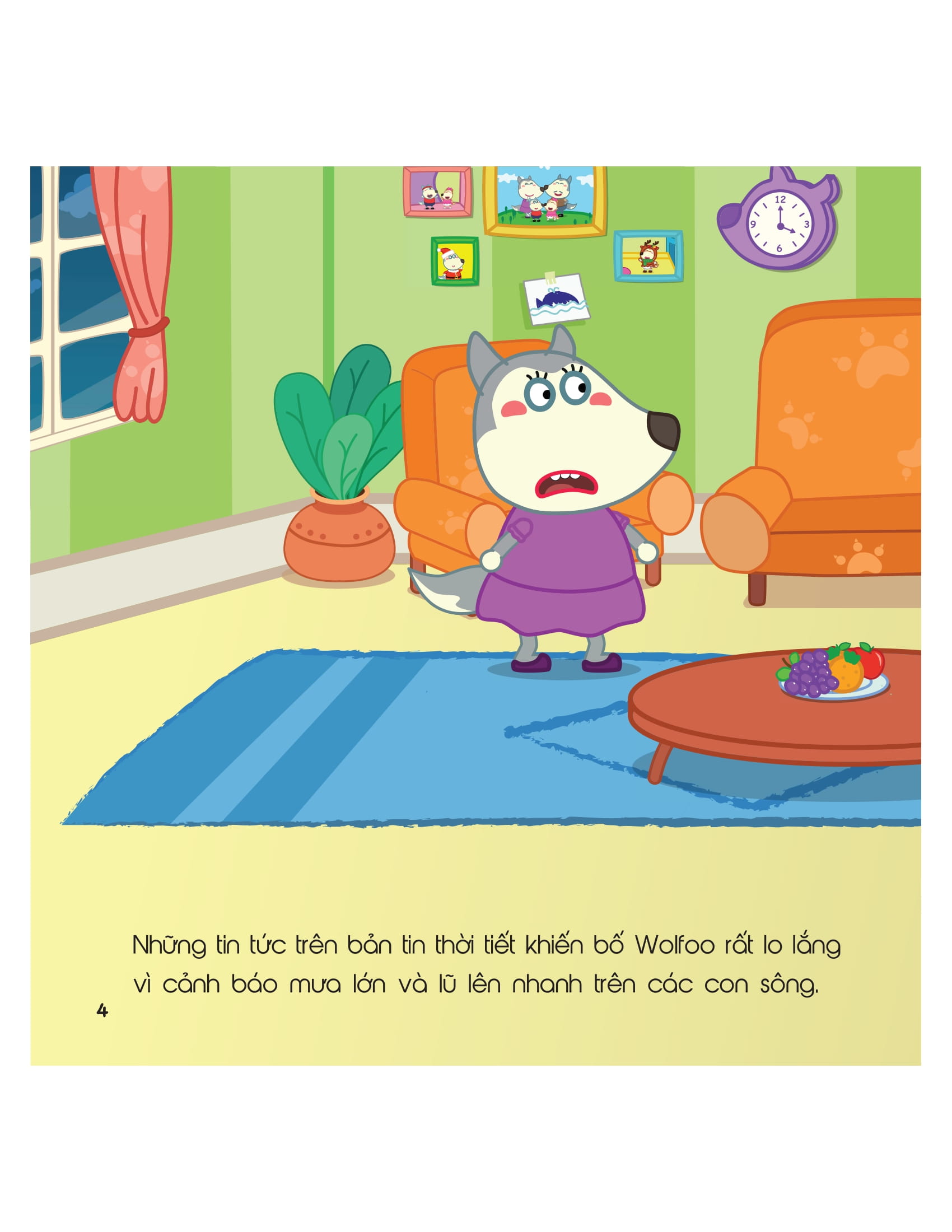 kỹ năng sống - cùng wolfoo rèn kỹ năng an toàn - khi xảy ra lũ lụt