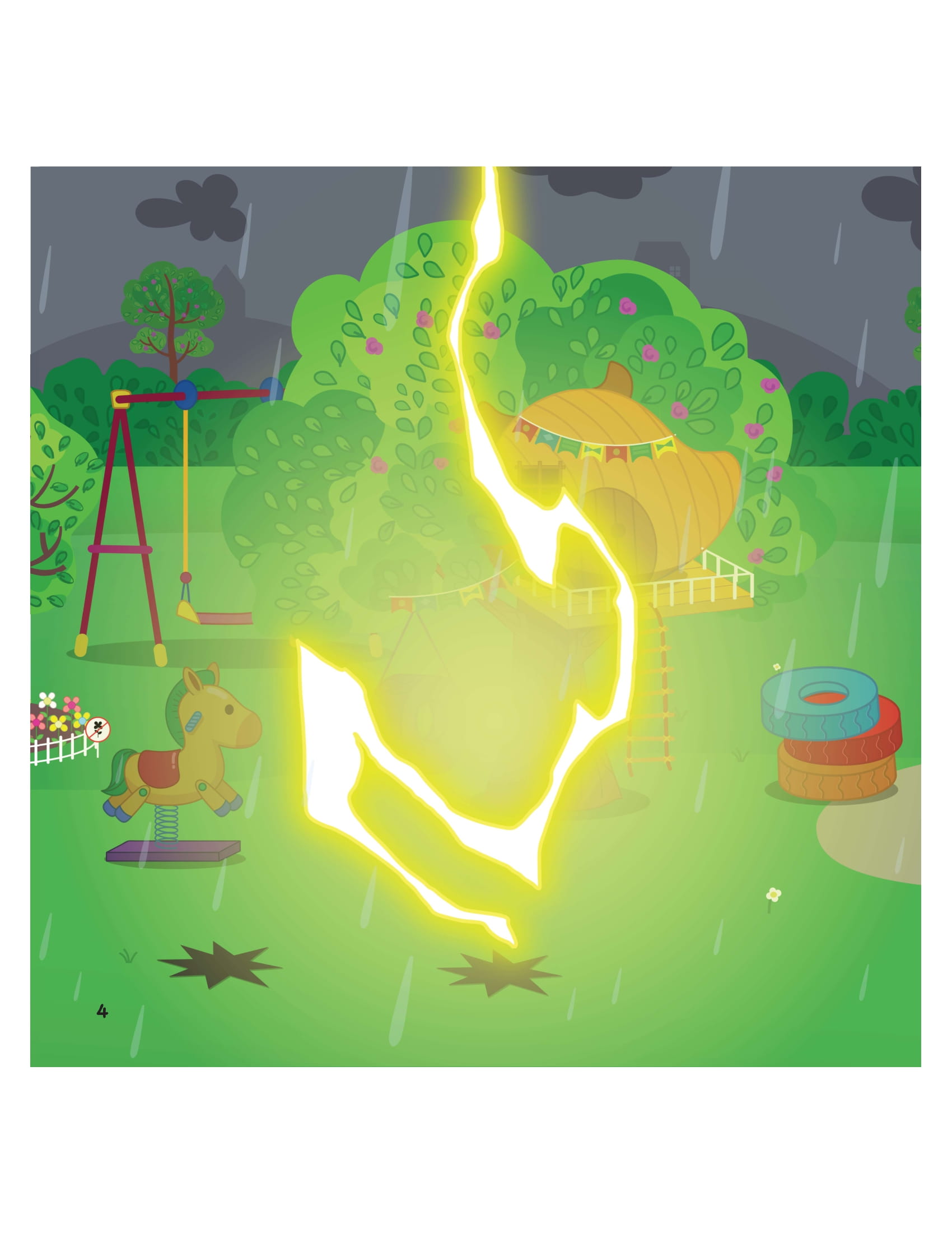 kỹ năng sống - cùng wolfoo rèn kỹ năng an toàn - khi xảy ra mưa bão