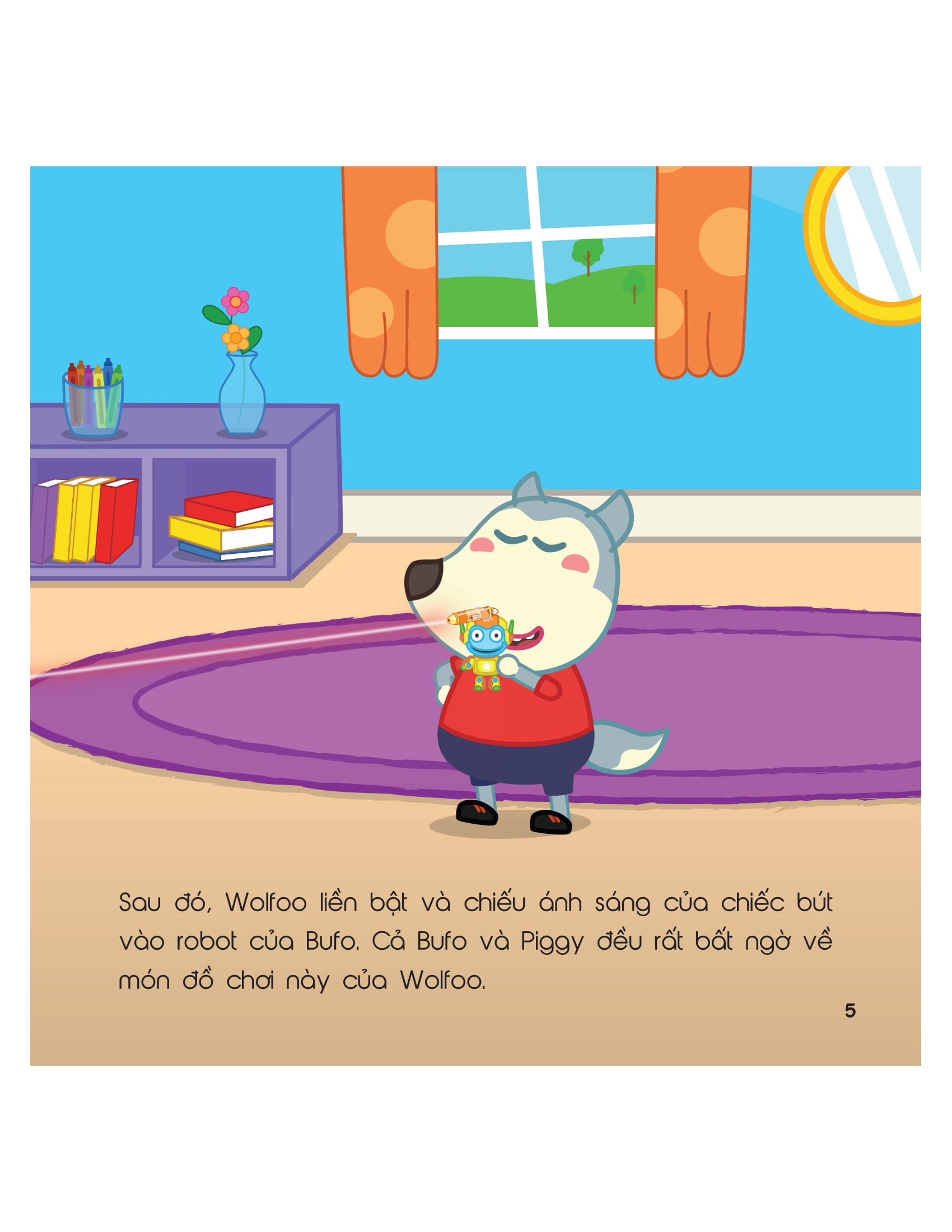 kỹ năng sống - cùng wolfoo rèn kỹ năng an toàn - trong lớp học