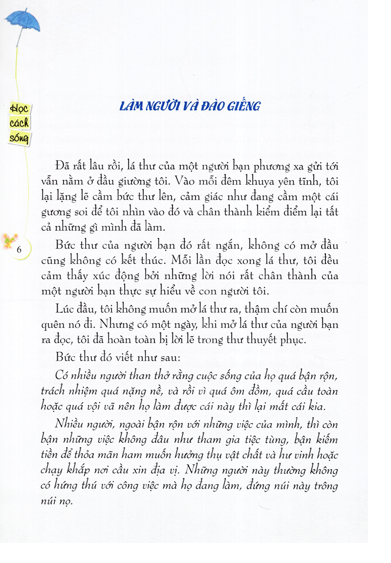 Kỹ Năng Sống Dành Cho Học Sinh - Học Cách Sống - Sống Bằng Cả Trái Tim (Tái Bản 2019)