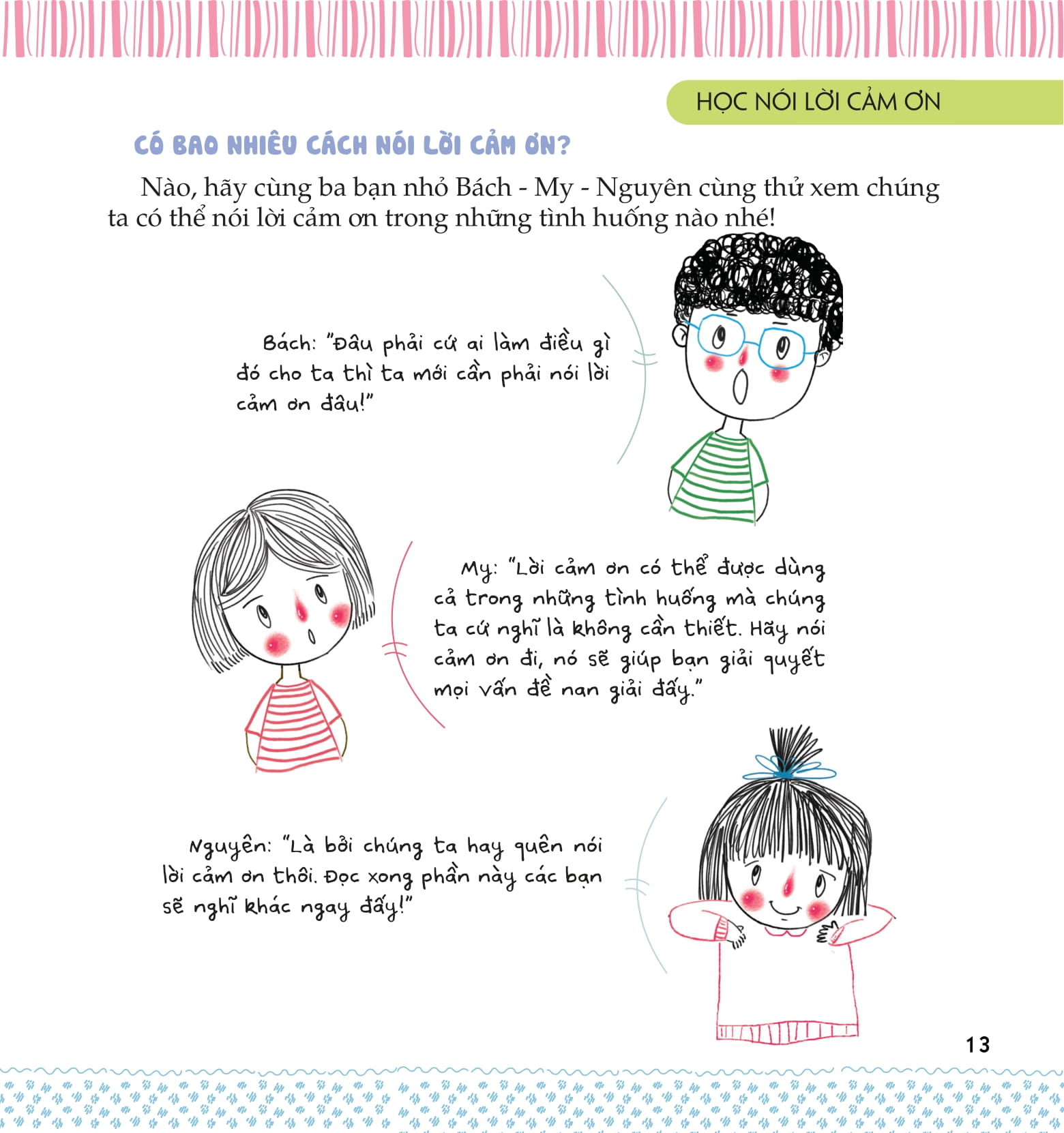 kỹ năng sống dành cho học sinh - học nói lời cảm ơn (tái bản)