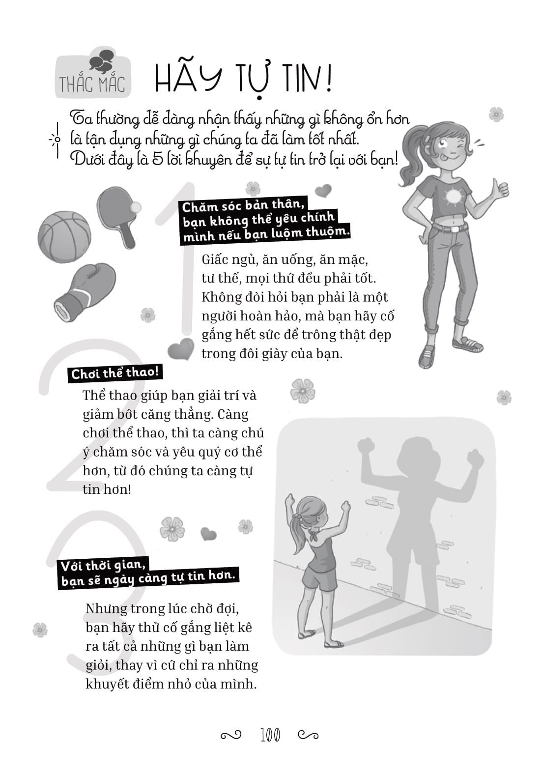 kỹ năng sống dành cho học sinh - mẹo cực hay - con gái tự tin sáng tạo