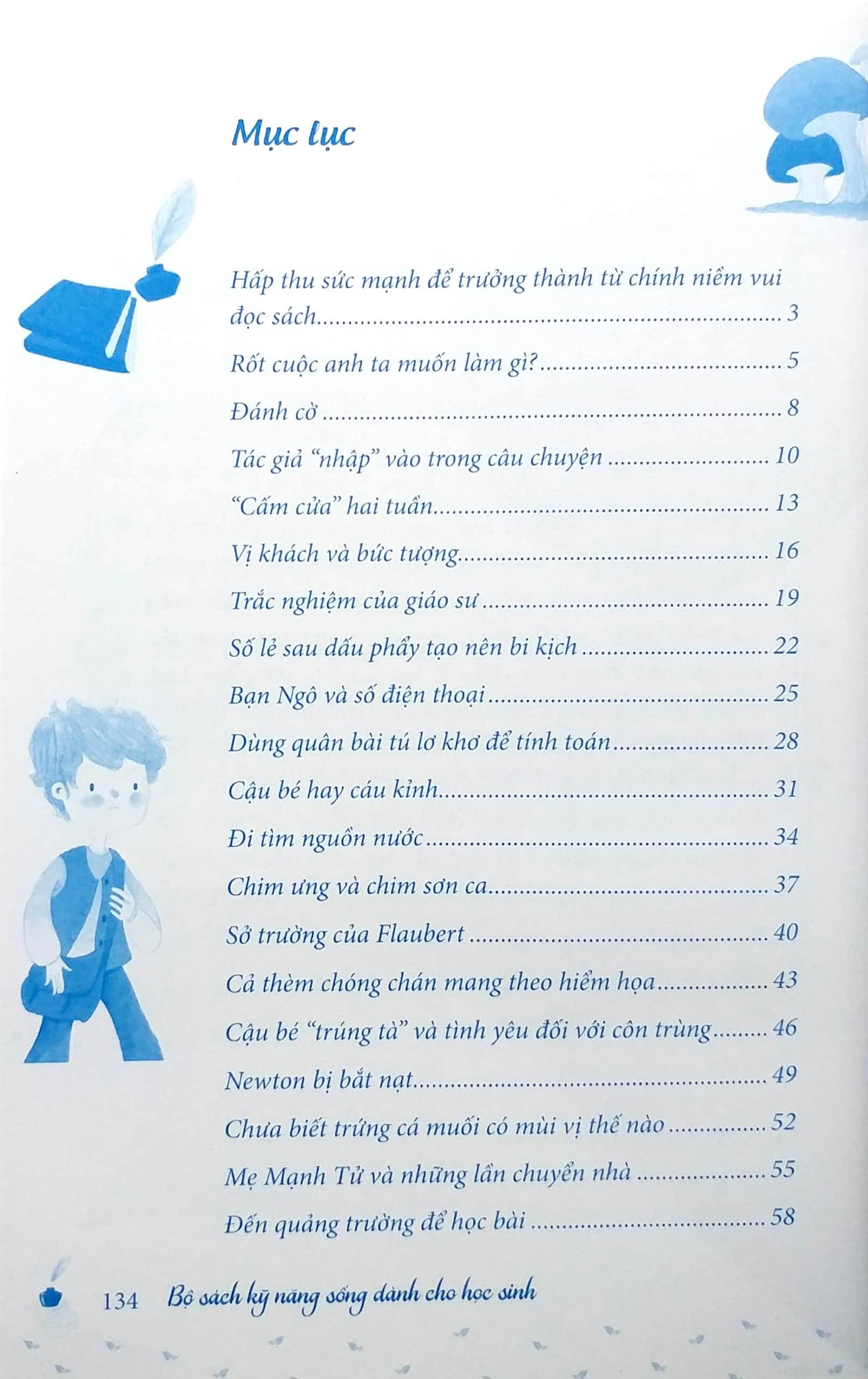 kỹ năng sống dành cho học sinh - những câu chuyện rèn khả năng tập trung