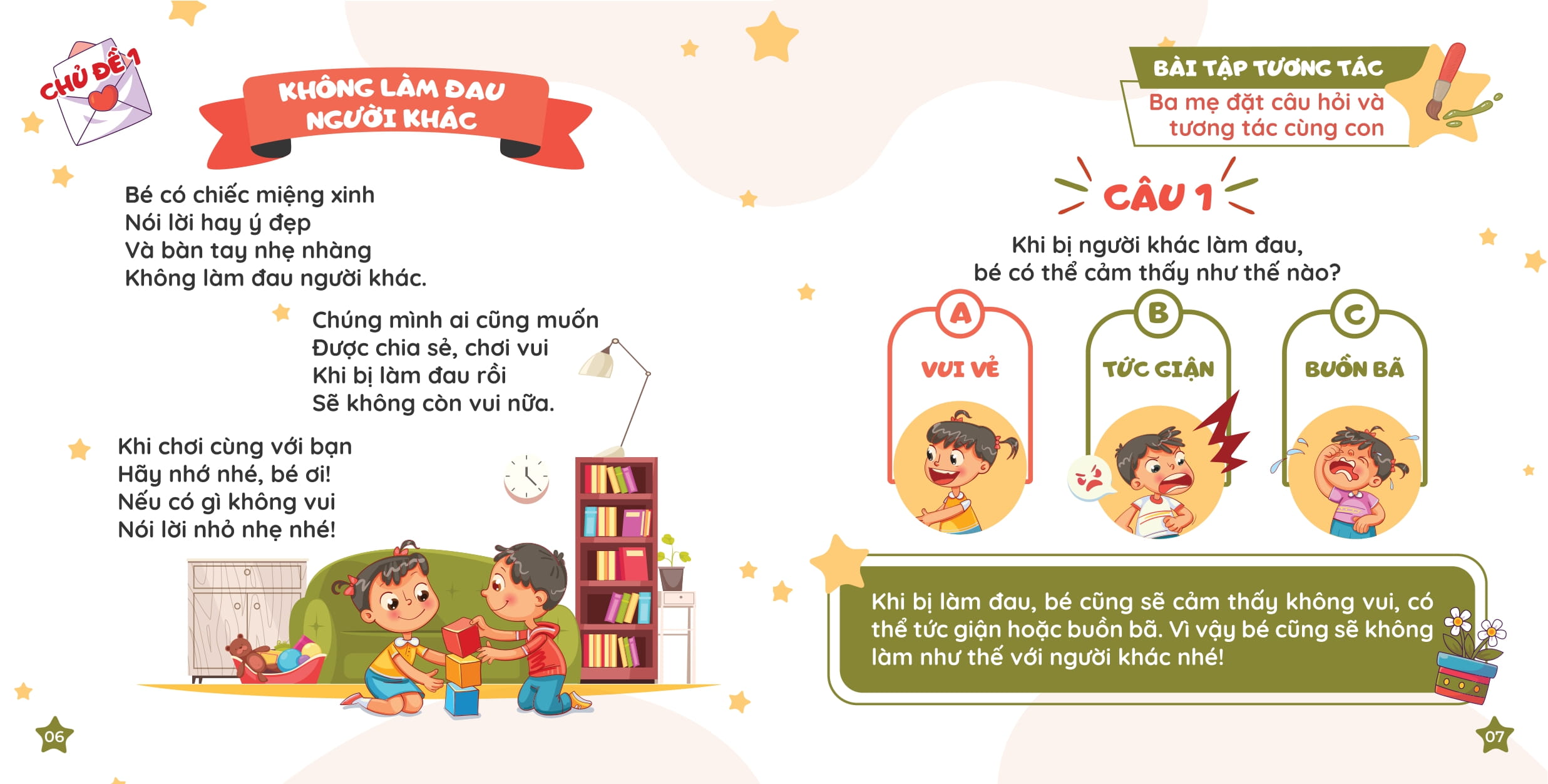 Ky Nang Song Danh Cho Tre Mam Non - Day Be Giao Tiep Ung Xu - Con Biet Noi Cam On Roi