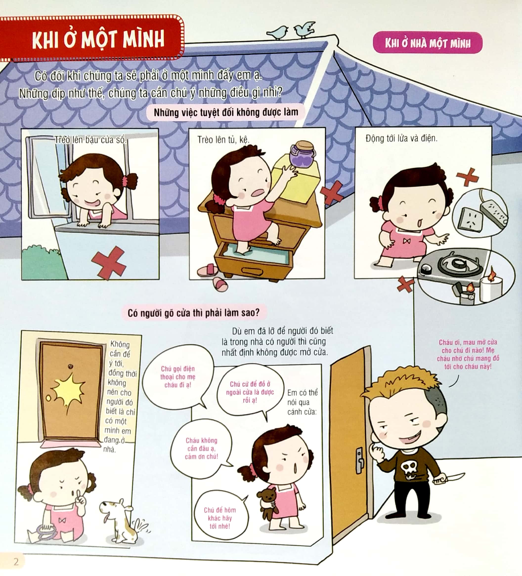 kỹ năng sống đầu đời cho bé - kiến thức bảo vệ bản thân